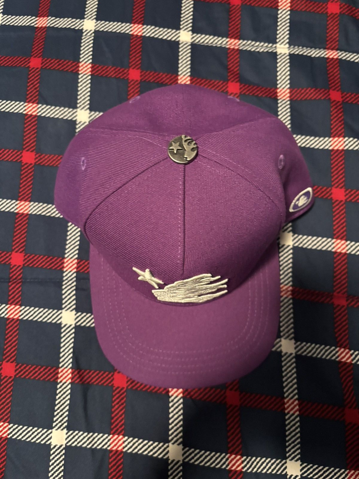 HELLSTAR Hellstar Purple Fitted Hat 7 3/8 Size ONE SIZE - 4 Thumbnail