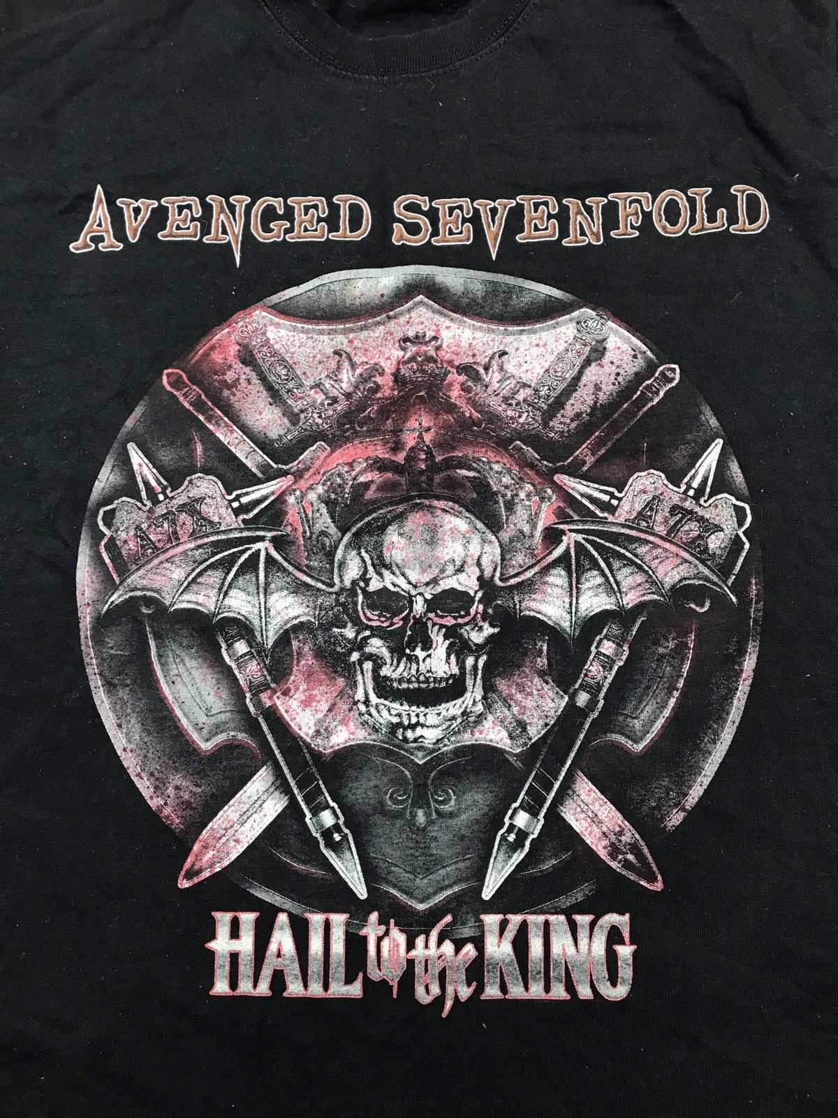 Band Tees Avenged Sevenfold Hail To The King Tour Size US L / EU 52-54 / 3 - 2 Thumbnail