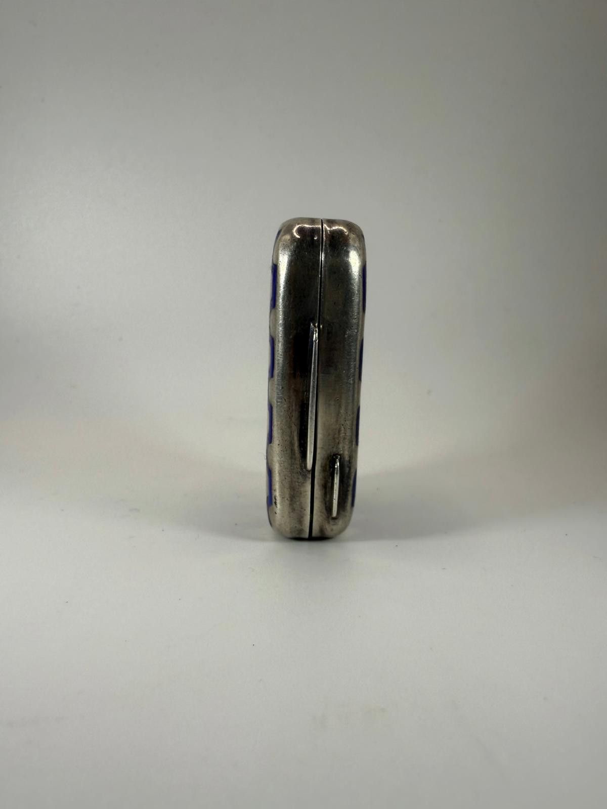 Gucci 80's Gucci Sterling Silver Enamel Pill Box Size ONE SIZE - 2 Thumbnail