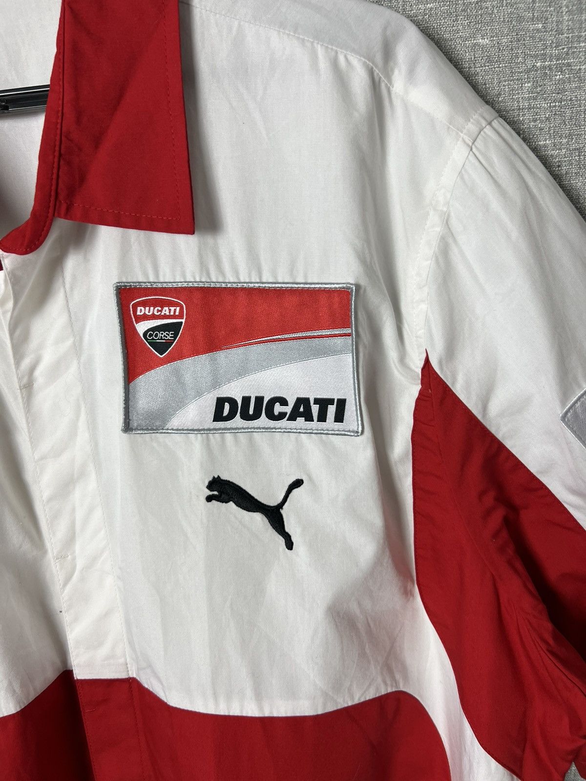 Puma Rare Puma Ducati AMG Racing Button Up Shirt Size US XL / EU 56 / 4 - 7 Thumbnail
