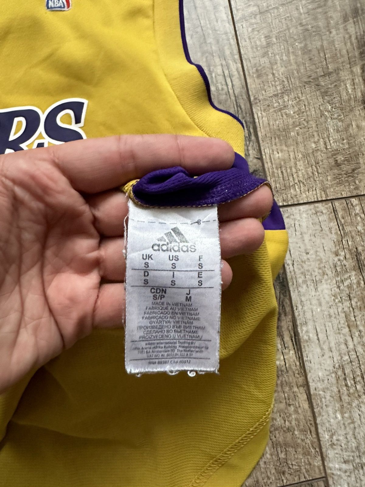 Adidas Adidas Lakers Kobe Bryant #24 NBA Basketball Jersey Size US M / EU 48-50 / 2 - 7 Thumbnail