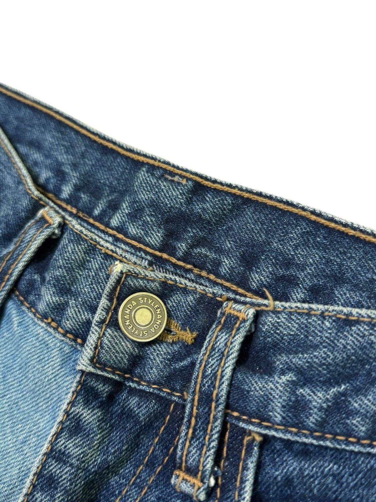 Hysteric Glamour Reconstructed Two Tone Denim Release Hem Size US 26 / EU 42 - 7 Thumbnail