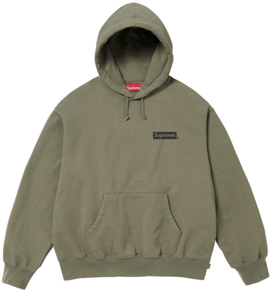 Supreme Supreme Catwoman Hooded Sweatshirt Hoodie Light Olive