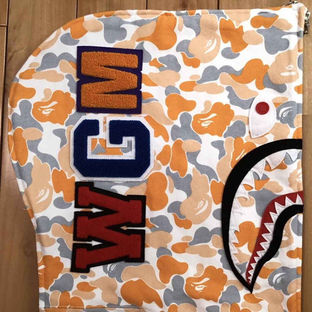 Bape 🔥3XL🔥 2024 Fukuoka Store Camo shark full zip hoodie BAPE APE Size US XXL / EU 58 / 5 - 5 Thumbnail