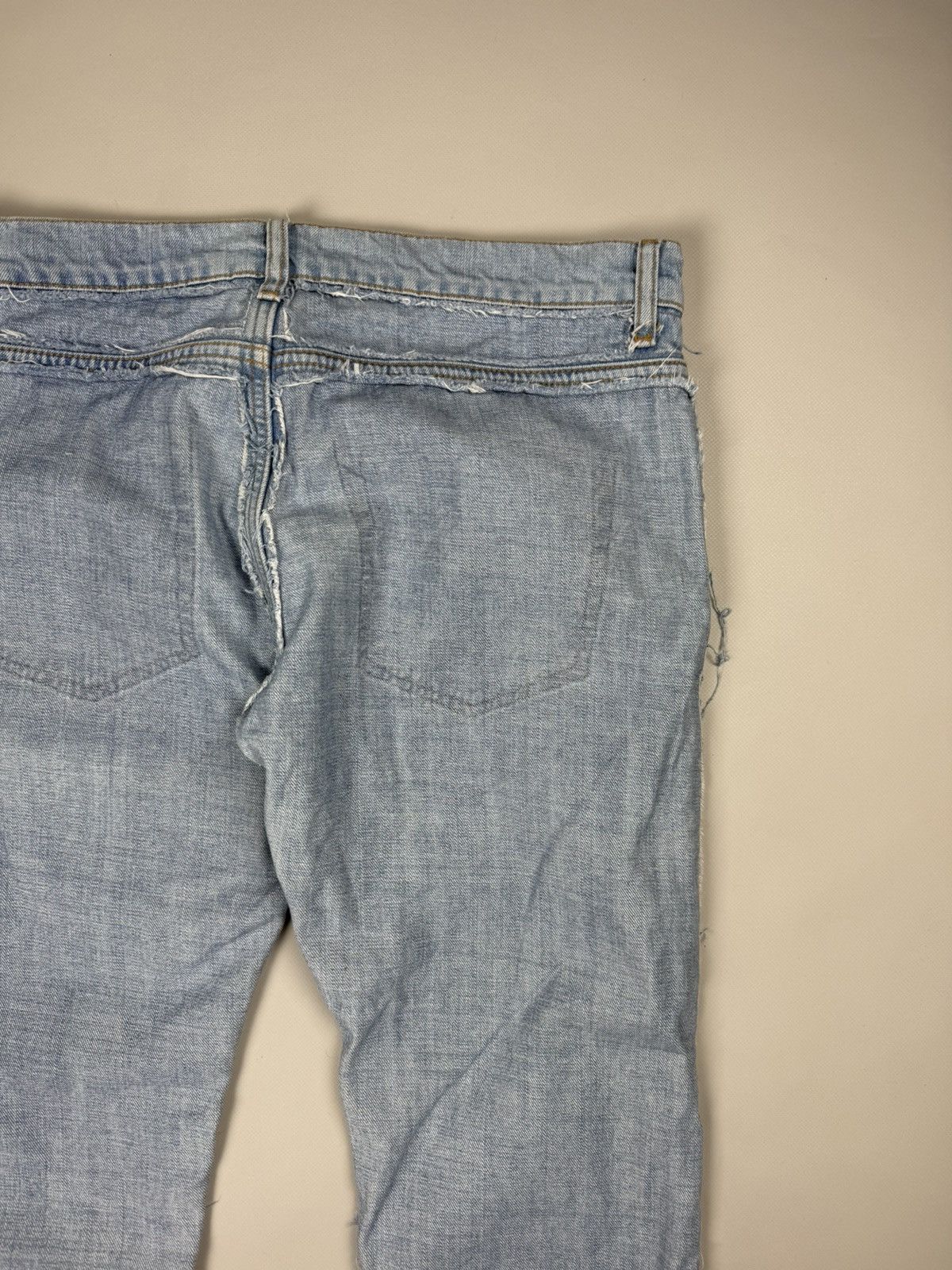H&M × Maison Margiela Maison Margiela H&M Men’s Reverse Denim Inside-Out Jeans Size US 32 / EU 48 - 25 Thumbnail