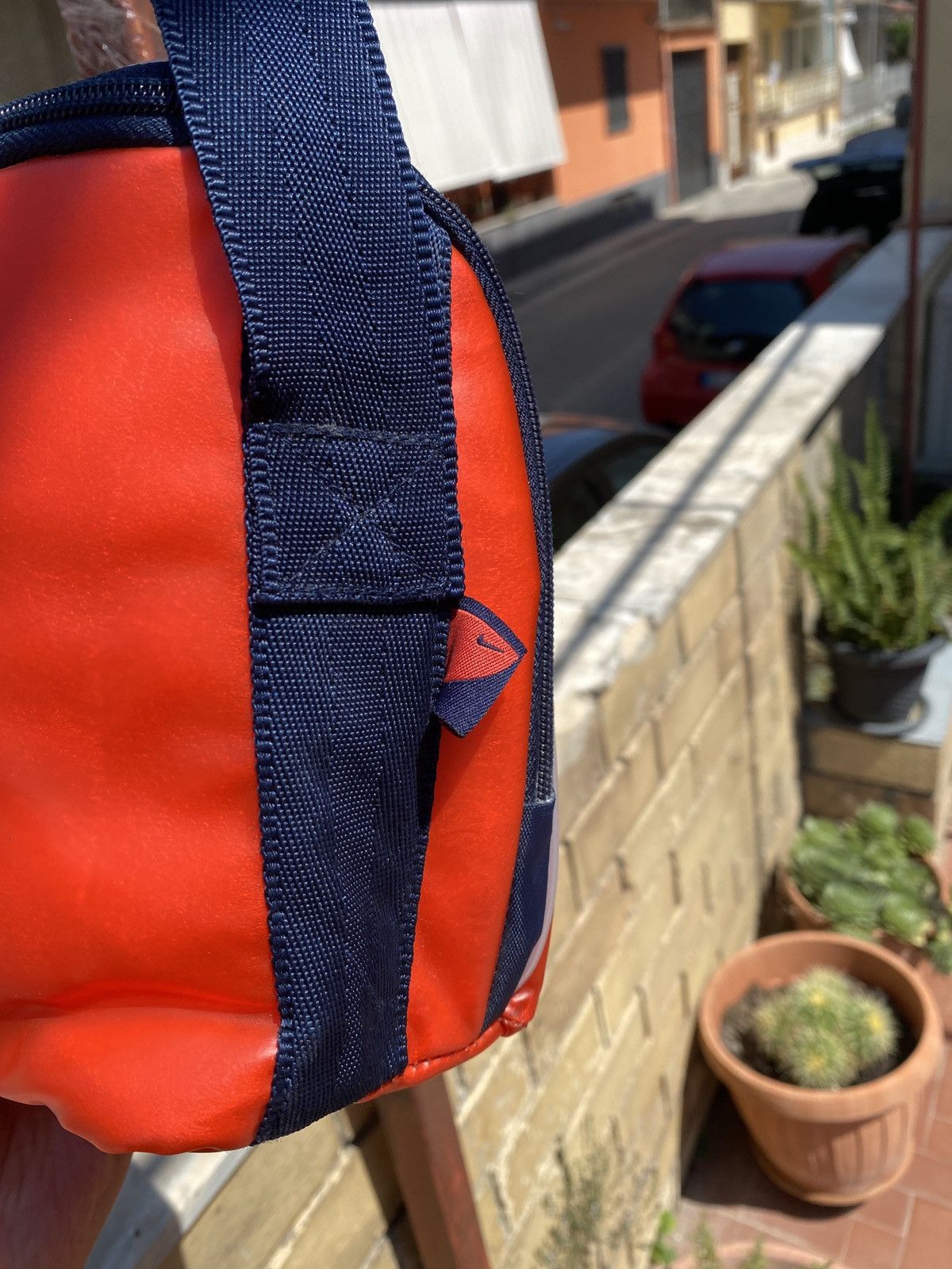 Nike × Vintage Vintage Nike Orange Cooler Bag Messenger Size ONE SIZE - 6 Thumbnail