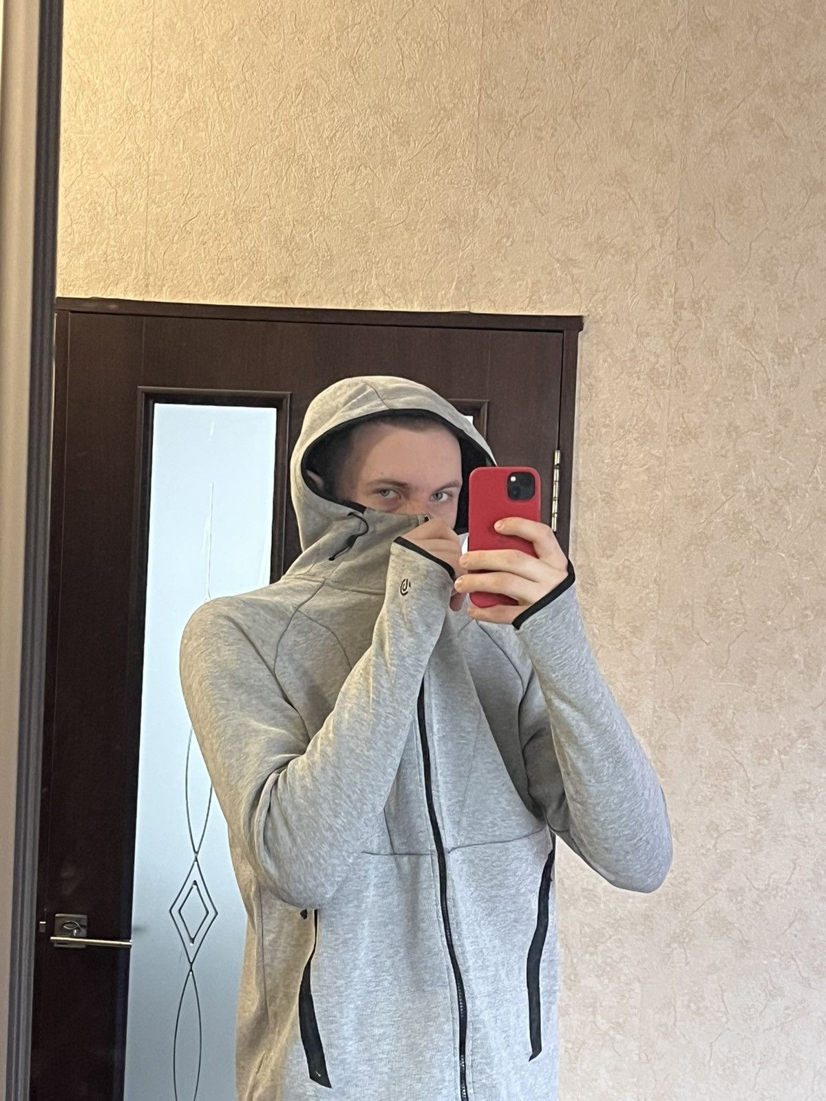 Champion Champion Zip Hoodie drill grey Tech Fleece style Size US L / EU 52-54 / 3 - 2 Thumbnail