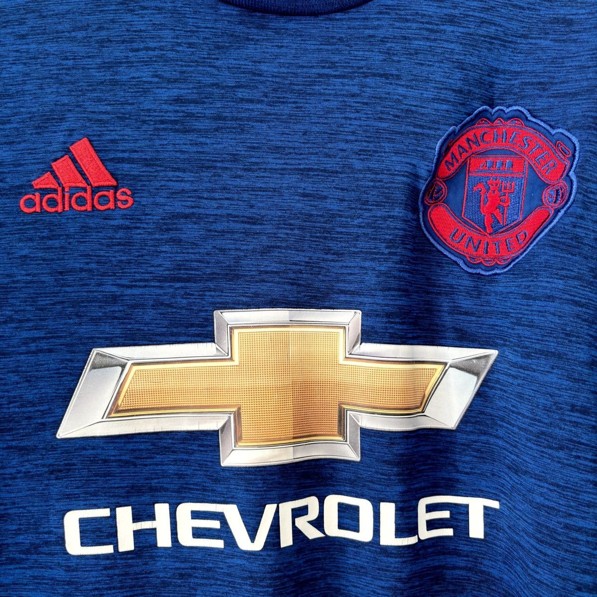 Adidas 2015 2016 Manchester United Adidas Away Third Soccer Jersey Size US M / EU 48-50 / 2 - 3 Thumbnail