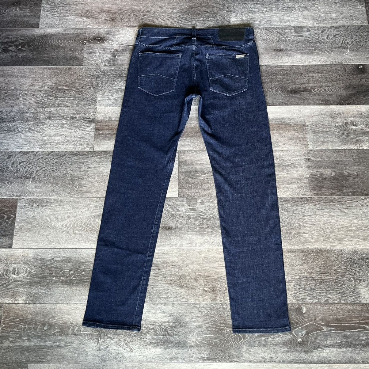 Armani Exchange Armani Exchange Dark Blue Slim Fit Buttonfly Denim Jeans 33R Size US 33 - 1 Thumbnail