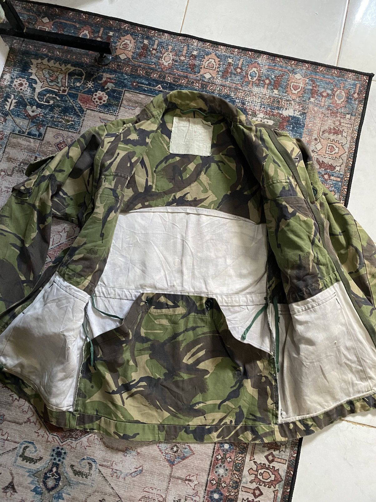 Vintage DPM British military Smock Size US L / EU 52-54 / 3 - 4 Thumbnail