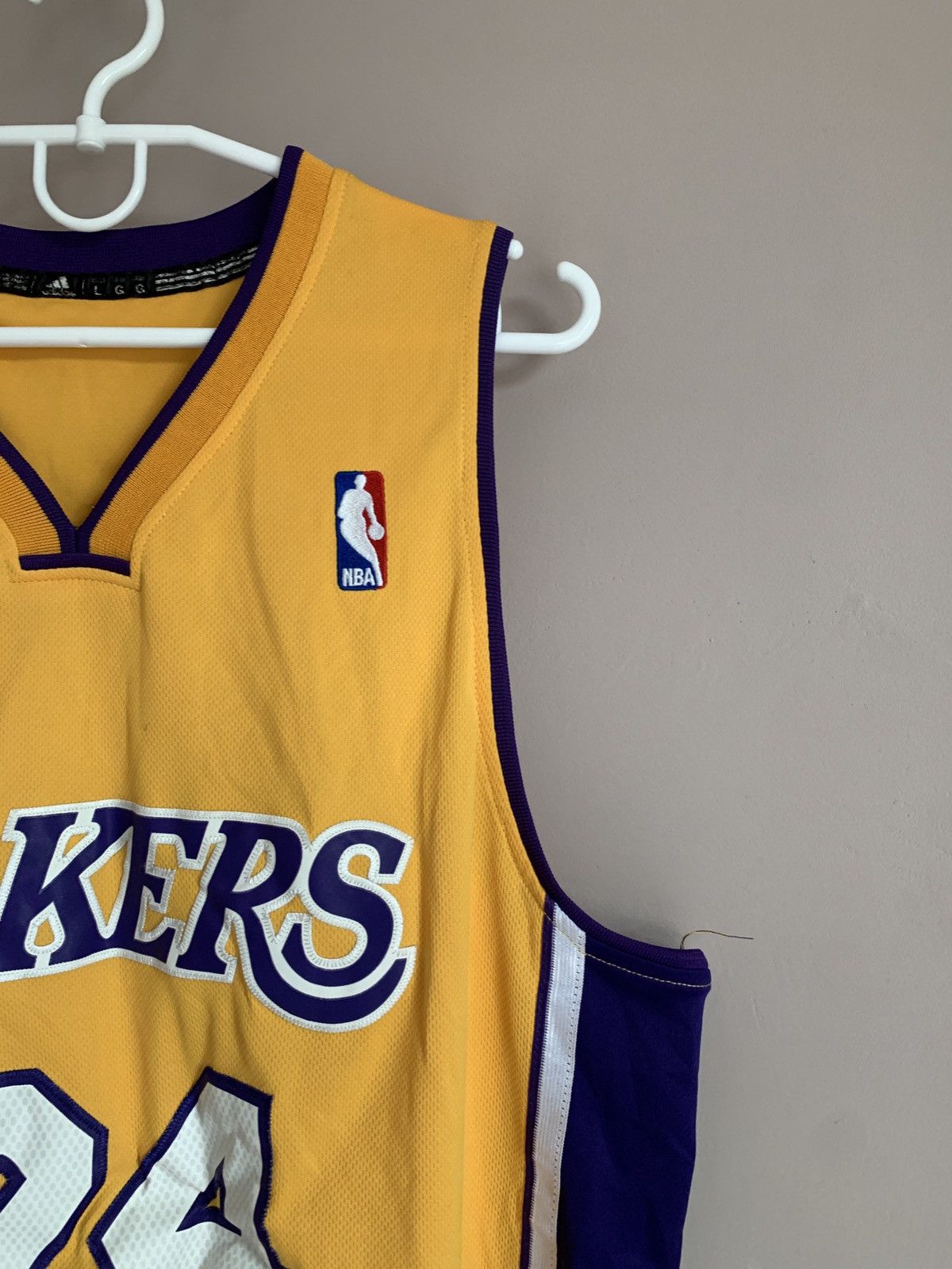 Adidas Los Angeles Lakers NBA Basketball Jersey Adidas Bryant #24 Size US L / EU 52-54 / 3 - 3 Thumbnail