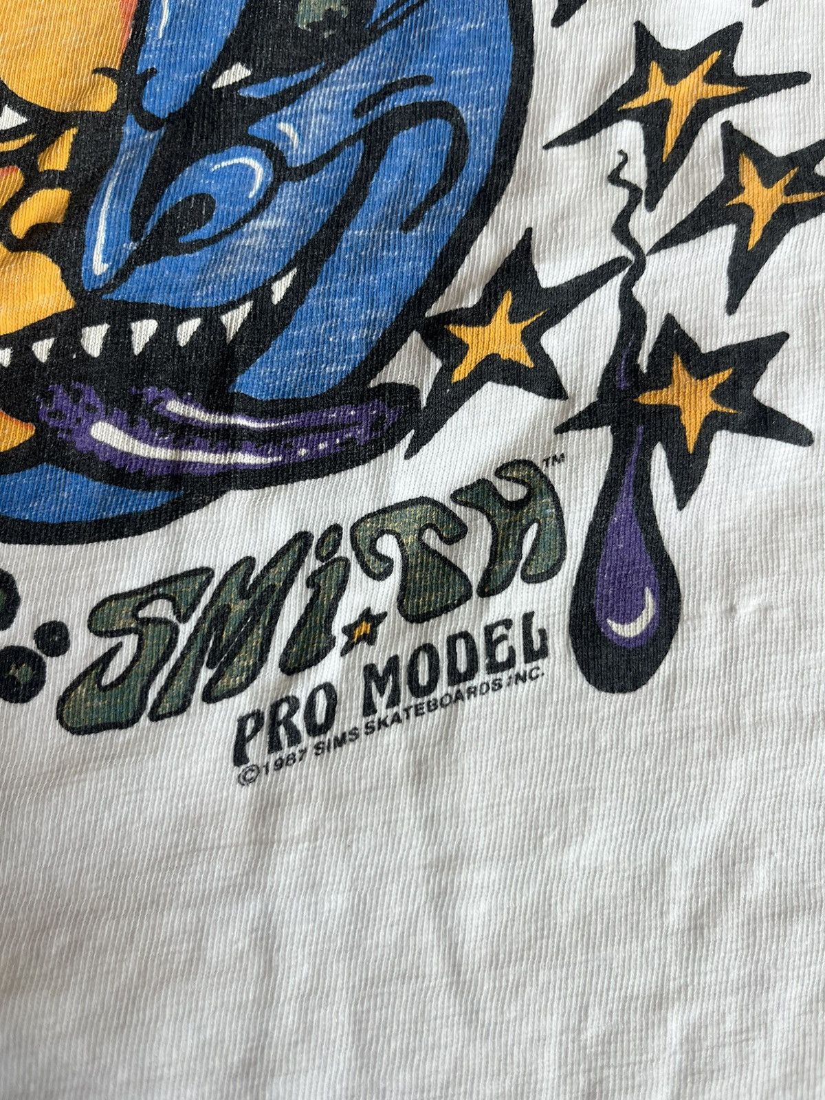 Vision Streetwear Vtg SIMS BUCK:SMITH VISION STREET WEAR Artwork Pro-model87’s Size US M / EU 48-50 / 2 - 9 Thumbnail
