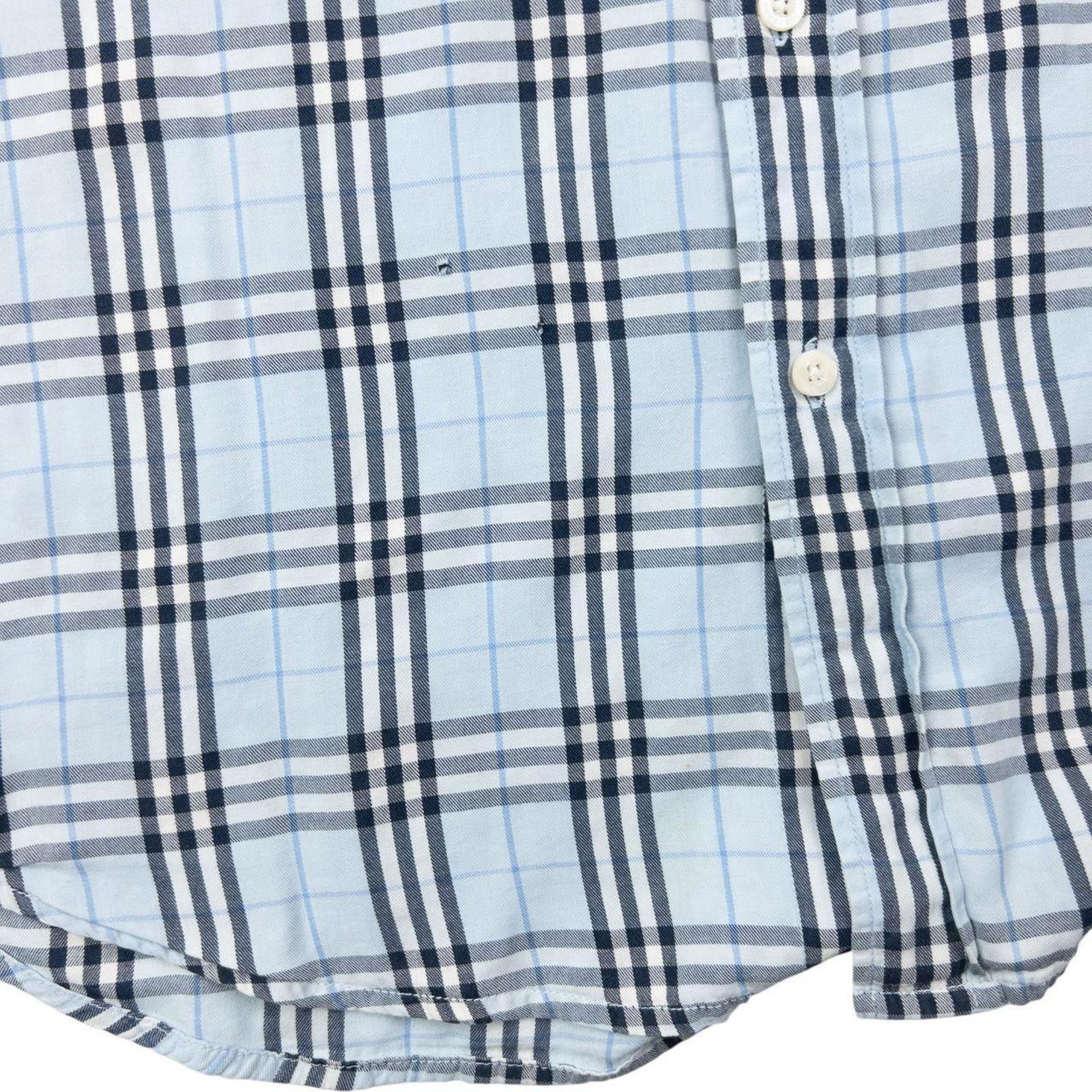 Burberry Vintage 2000s Burberry Nova Check Button Up Shirt L Size US L / EU 52-54 / 3 - 4 Thumbnail