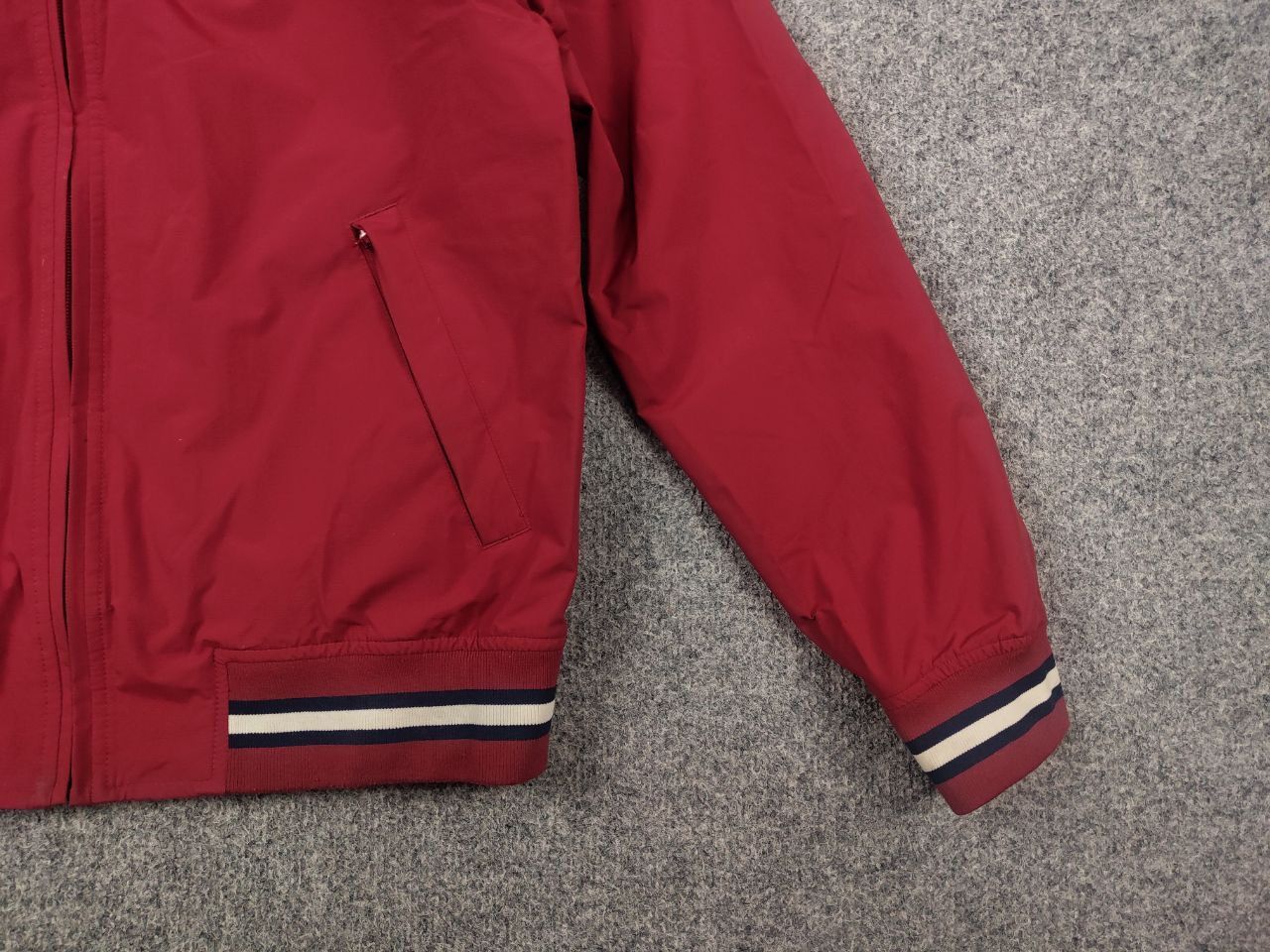 Fred Perry Vintage Fred Perry Membrane jacket hoodie red Logo Y2K Style Size US M / EU 48-50 / 2 - 5 Thumbnail