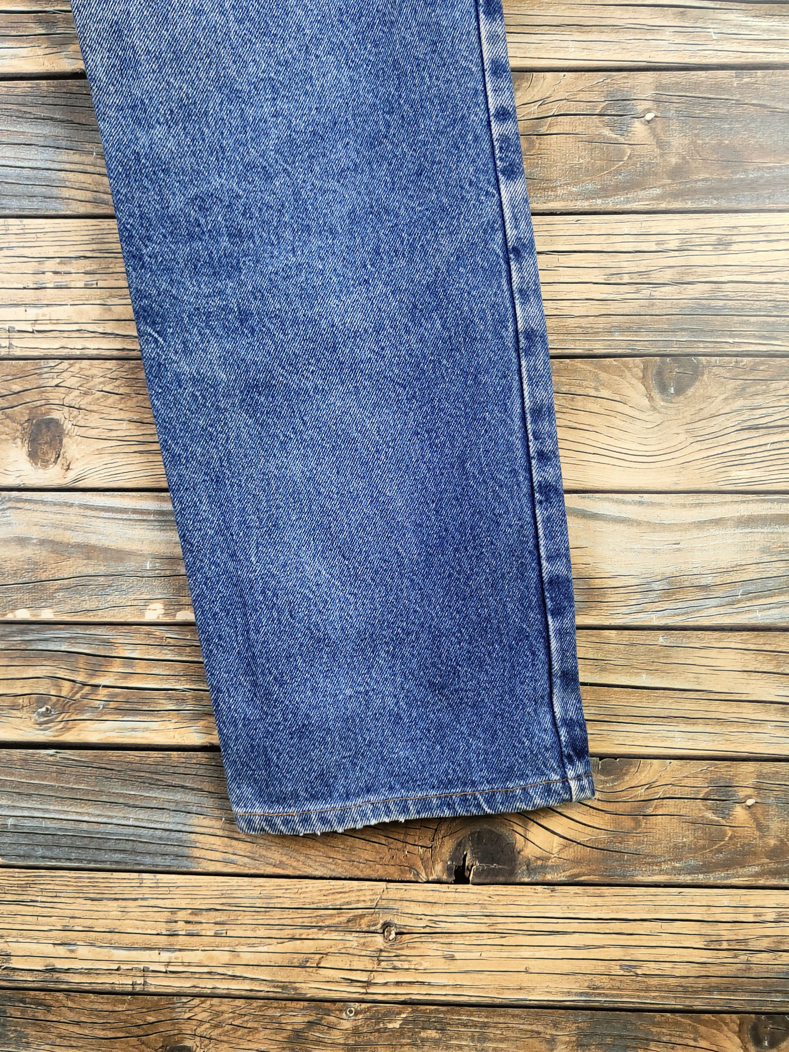 Levi's Levi's Blue Orange tab Distressed Ripped Jeans #S2838 Size US 29 - 12 Thumbnail