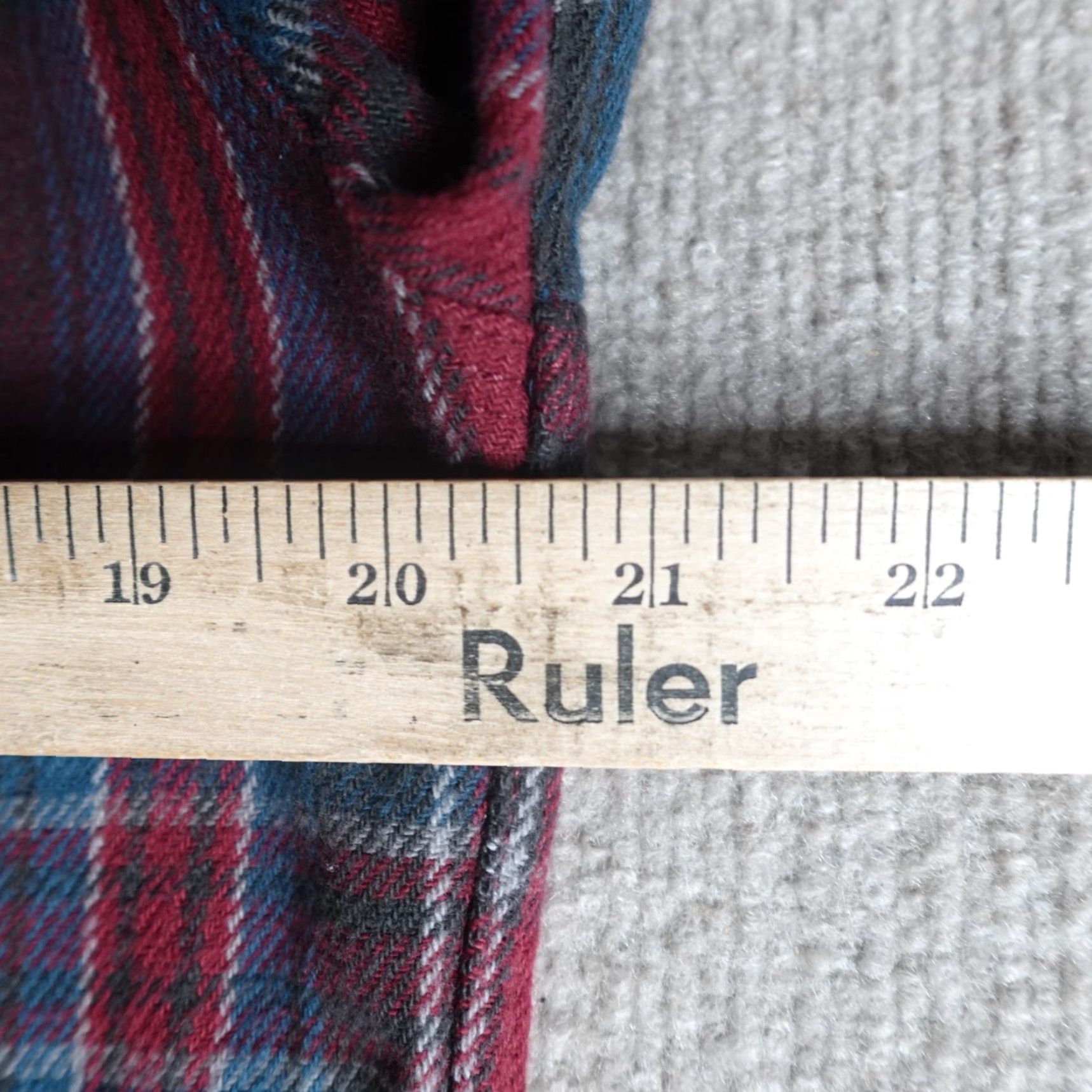 Brixton Brixton Shirt Mens Medium Red Plaid Flannel Size US M / EU 48-50 / 2 - 2 Thumbnail