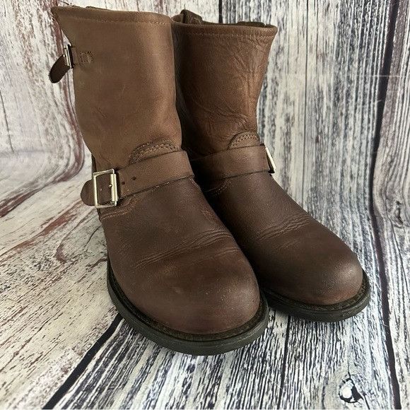 frye engineer boots 8r