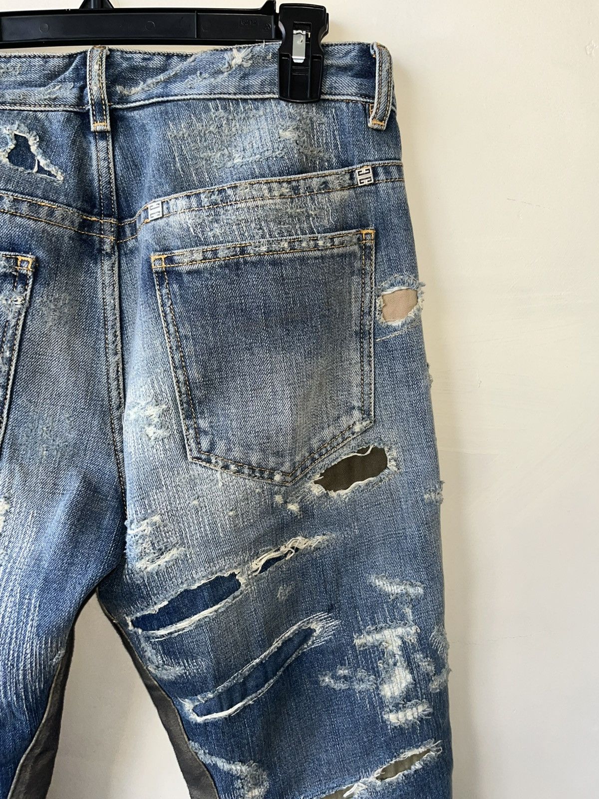 Givenchy Givenchy Moleskin Boro NWT Jeans Matthew Williams F/W 2022 Size US 30 / EU 46 - 6 Thumbnail