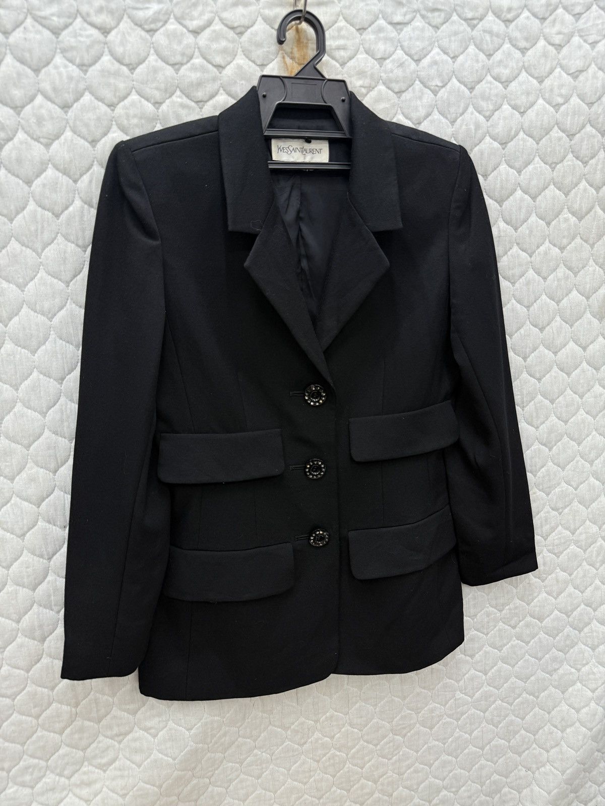 Yves Saint Laurent 🔥🔥🔥ARCHIVE YSL BLAZER JACKET Size M / US 6-8 / IT 42-44 - 3 Thumbnail