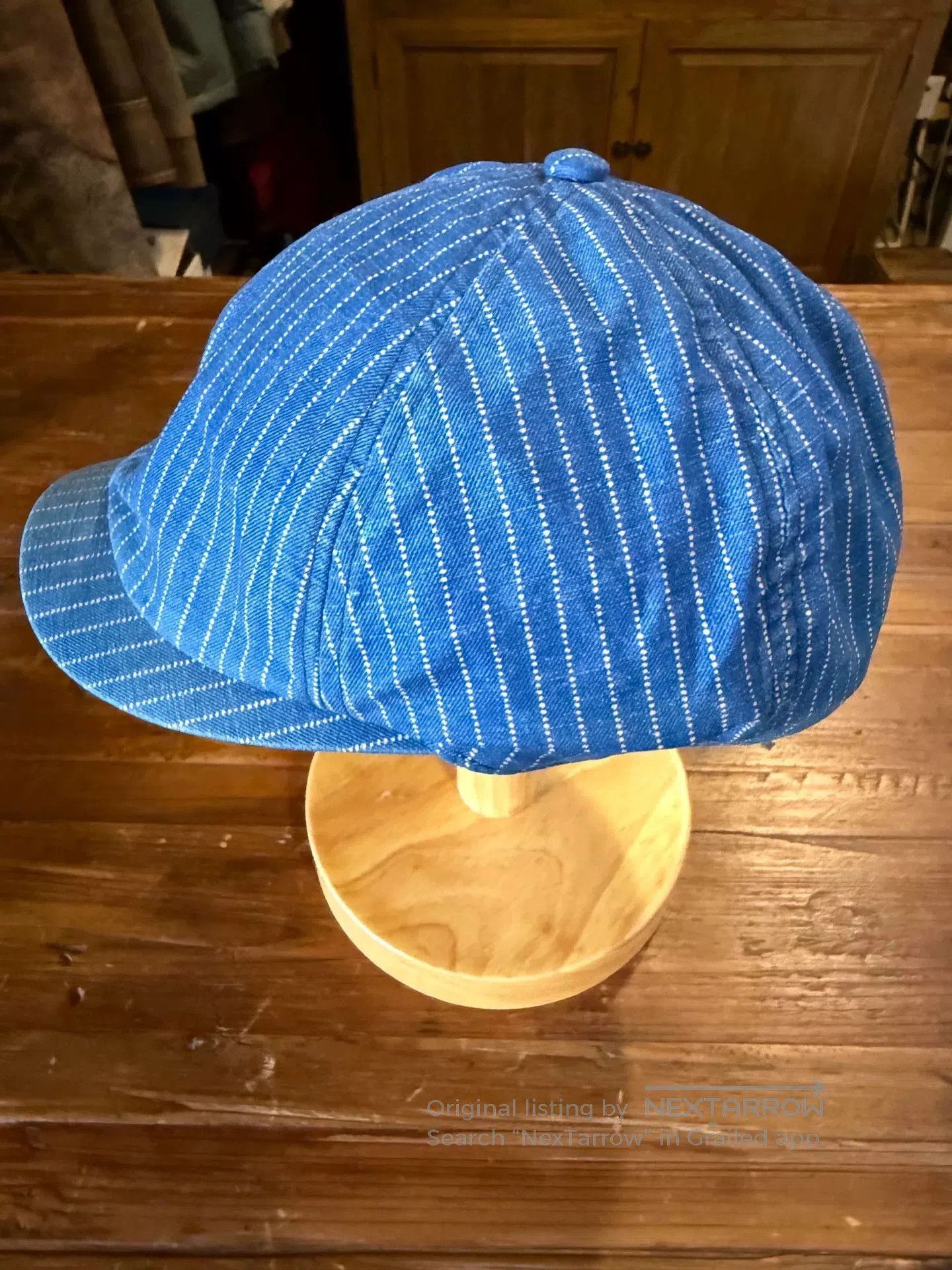RRL Ralph Lauren RRL Striped sboy Cap. Size ONE SIZE - 2 Thumbnail