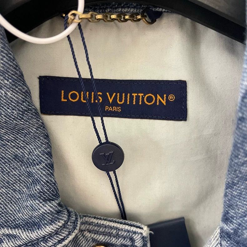 Louis Vuitton Louis Vuitton Lumberjack short-sleeved denim jacket Size US S / EU 44-46 / 1 - 3 Thumbnail