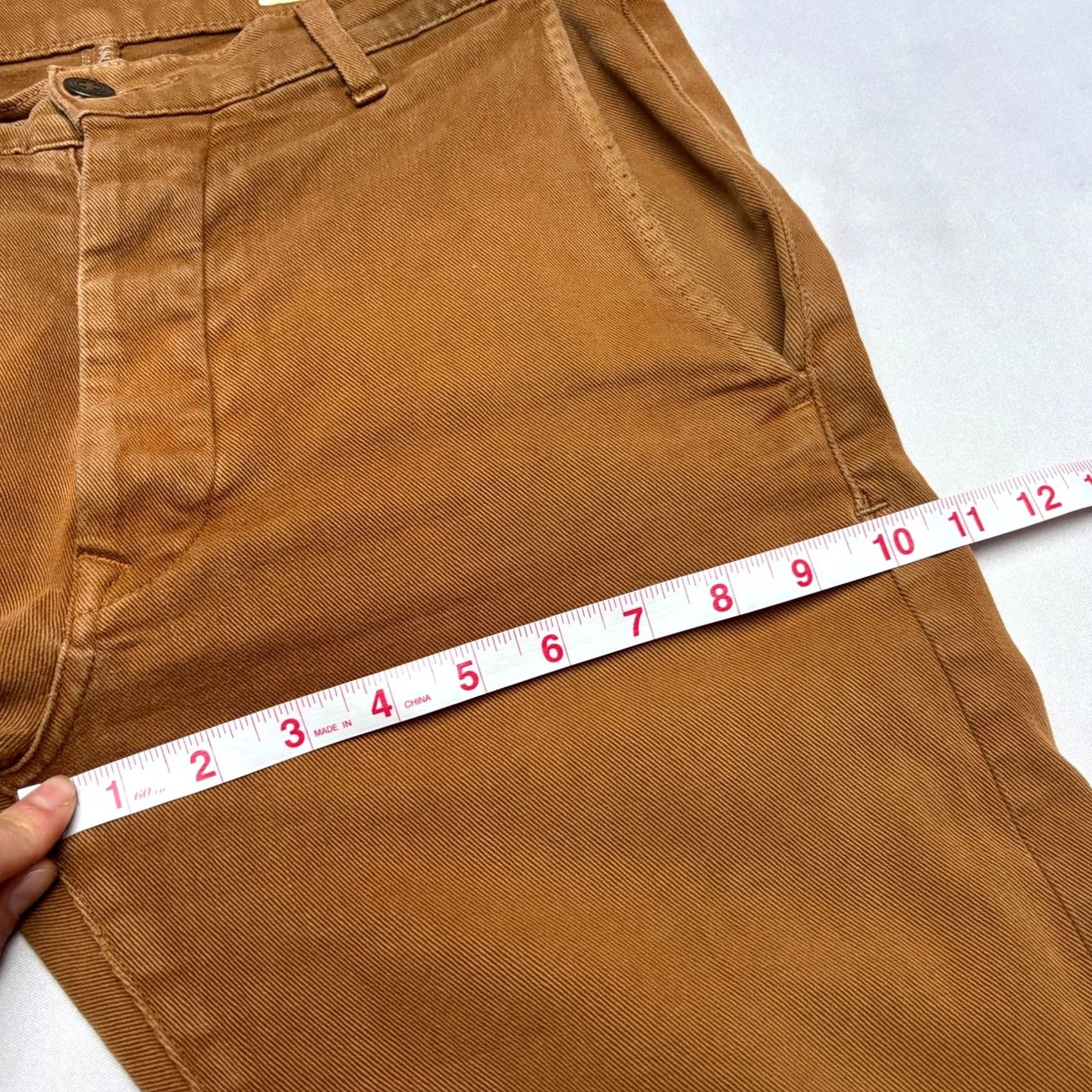 Imogene + Willie VINTAGE Imogene and Willie Archive Olivia Pants Womens 30x28.5 Button Fly Brown Chino Preowned Size 30" / US 8 / IT 44 - 7 Thumbnail