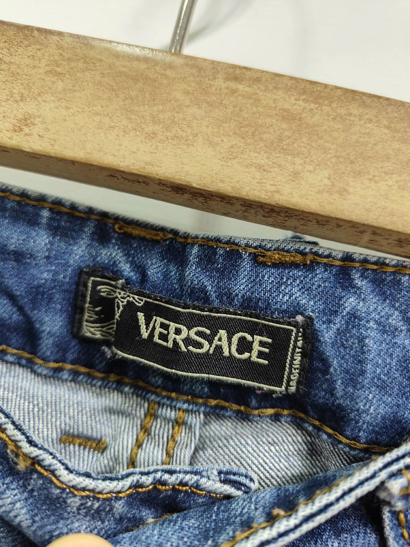 Versace VERSACE Men's Jeans K29 Size US 29 - 6 Thumbnail