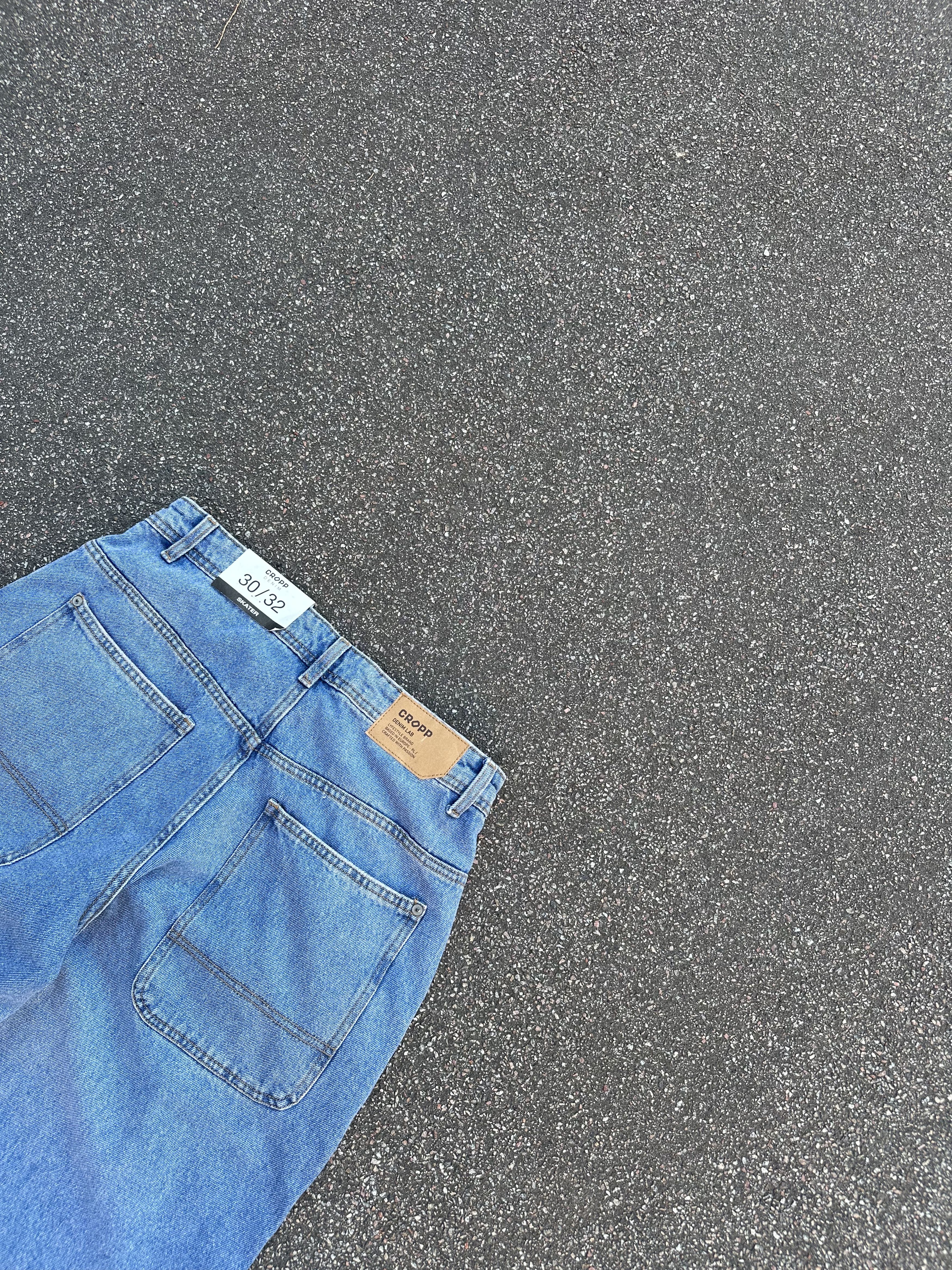 Japanese Brand Baggy Skate Jeans Blue Denim Japanese Style New Size US 32 / EU 48 - 5 Thumbnail