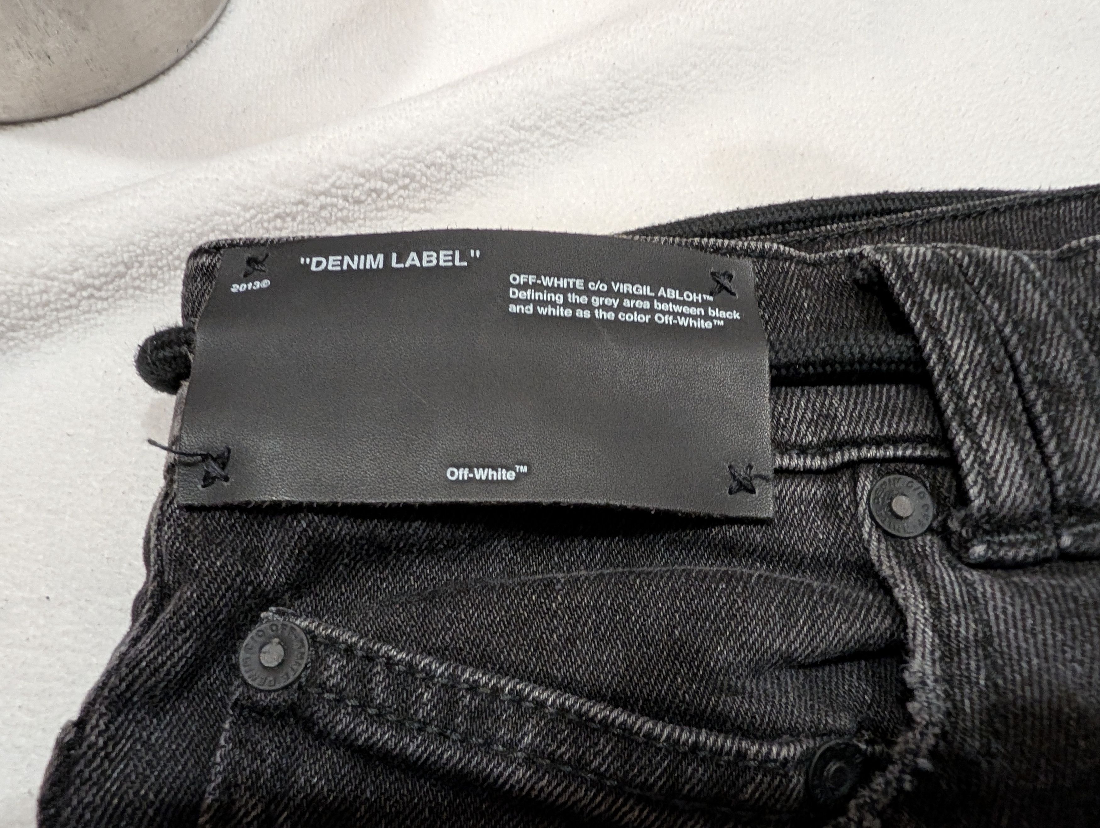 Off-White Off-White Skinny Black denim 2019 Size US 30 / EU 46 - 12 Thumbnail