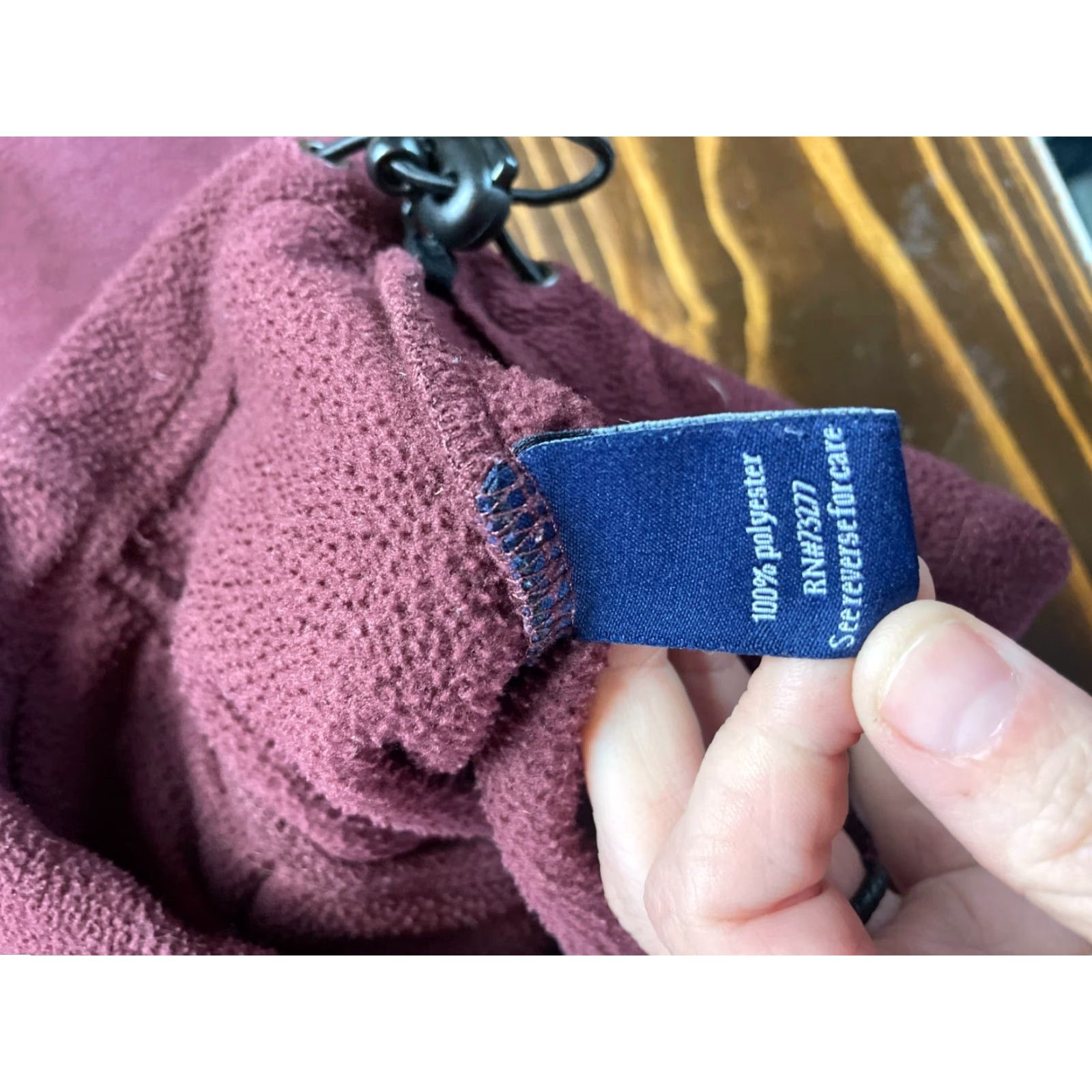 Croft & Barrow Croft & Barrow Sweater Men's Size M Maroon Fleece Pullover Long Sleeve Mock Neck Casual Regular Knit Velvet? Size US M / EU 48-50 / 2 - 7 Thumbnail
