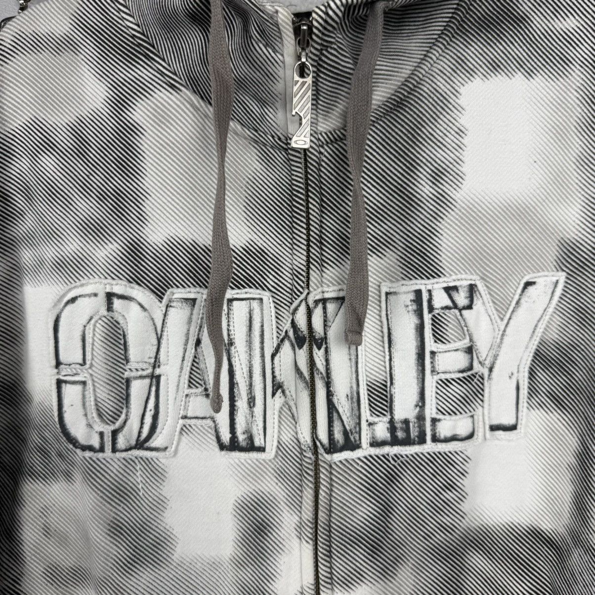 Oakley Vintage Zip Hoodie Oakley Avant Garde Y2K Size US M / EU 48-50 / 2 - 4 Thumbnail