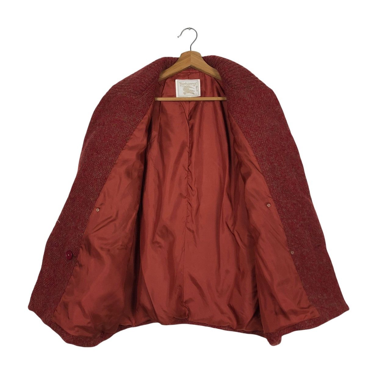 Burberry 🔥VINTAGE BURBERRYS KNIT WOOL BOMBER JACKET DOUBLE BREAST Size US M / EU 48-50 / 2 - 15 Thumbnail