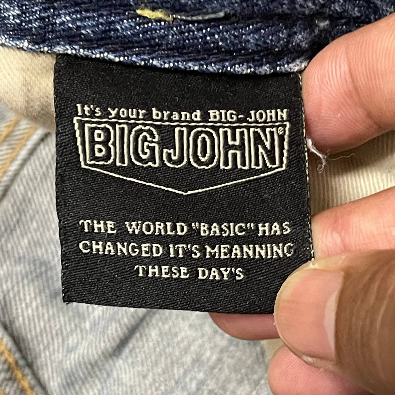 Big John 🔥Flare🔥 Vintage Big John Denim Jeans Size US 32 / EU 48 - 9 Thumbnail