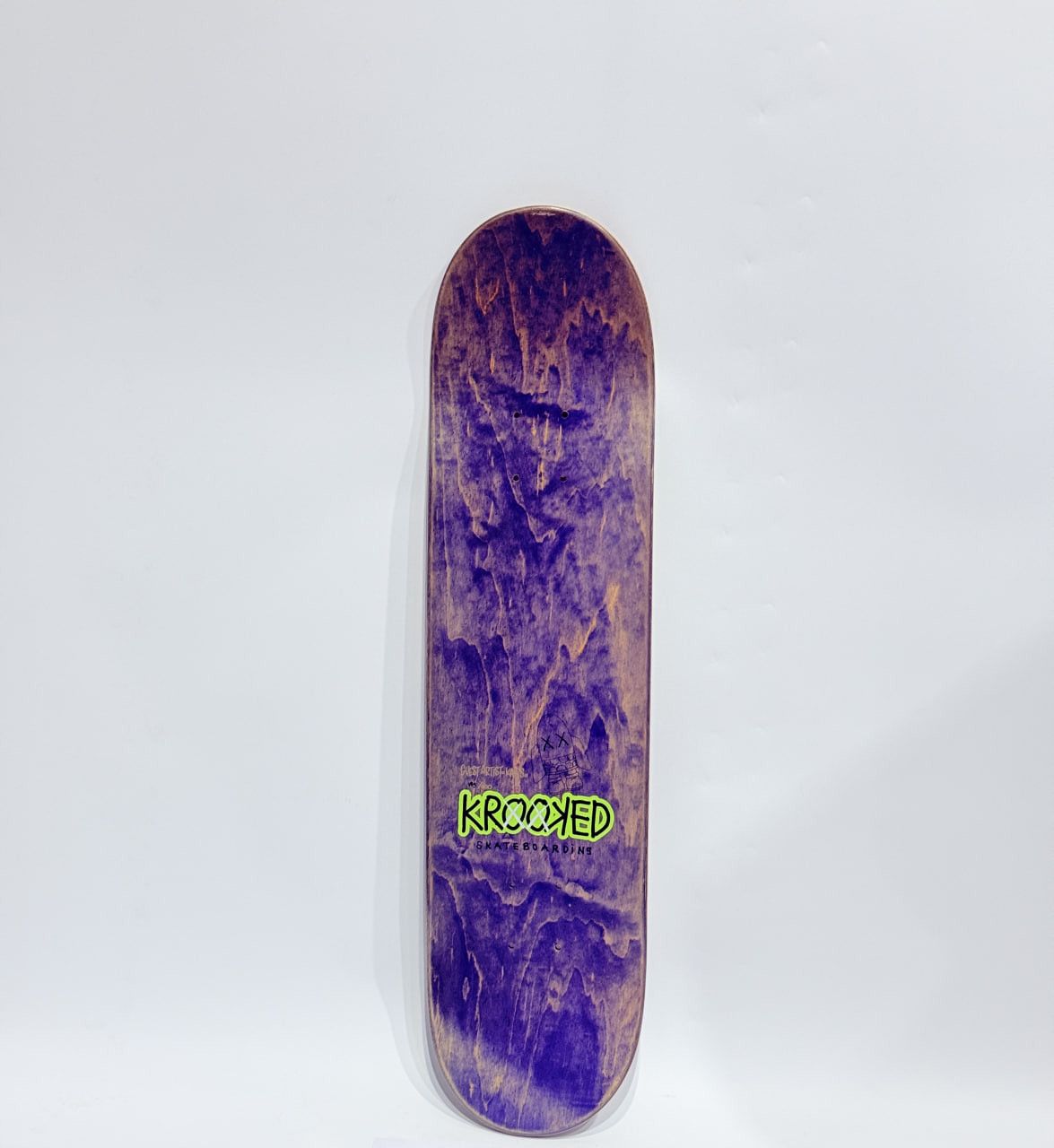 Kaws × Original Fake KAWS x Krooked Green Bendy Skateboard Deck Size ONE SIZE - 2 Thumbnail