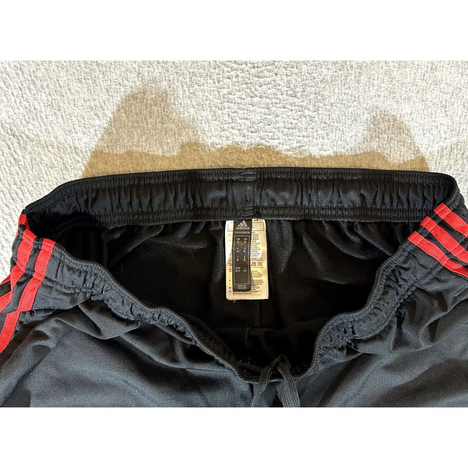 Adidas Adidas Pants Mens XL Black Track Athletic Training Gym Warm Up Running Tricot Size US 36 / EU 52 - 6 Thumbnail