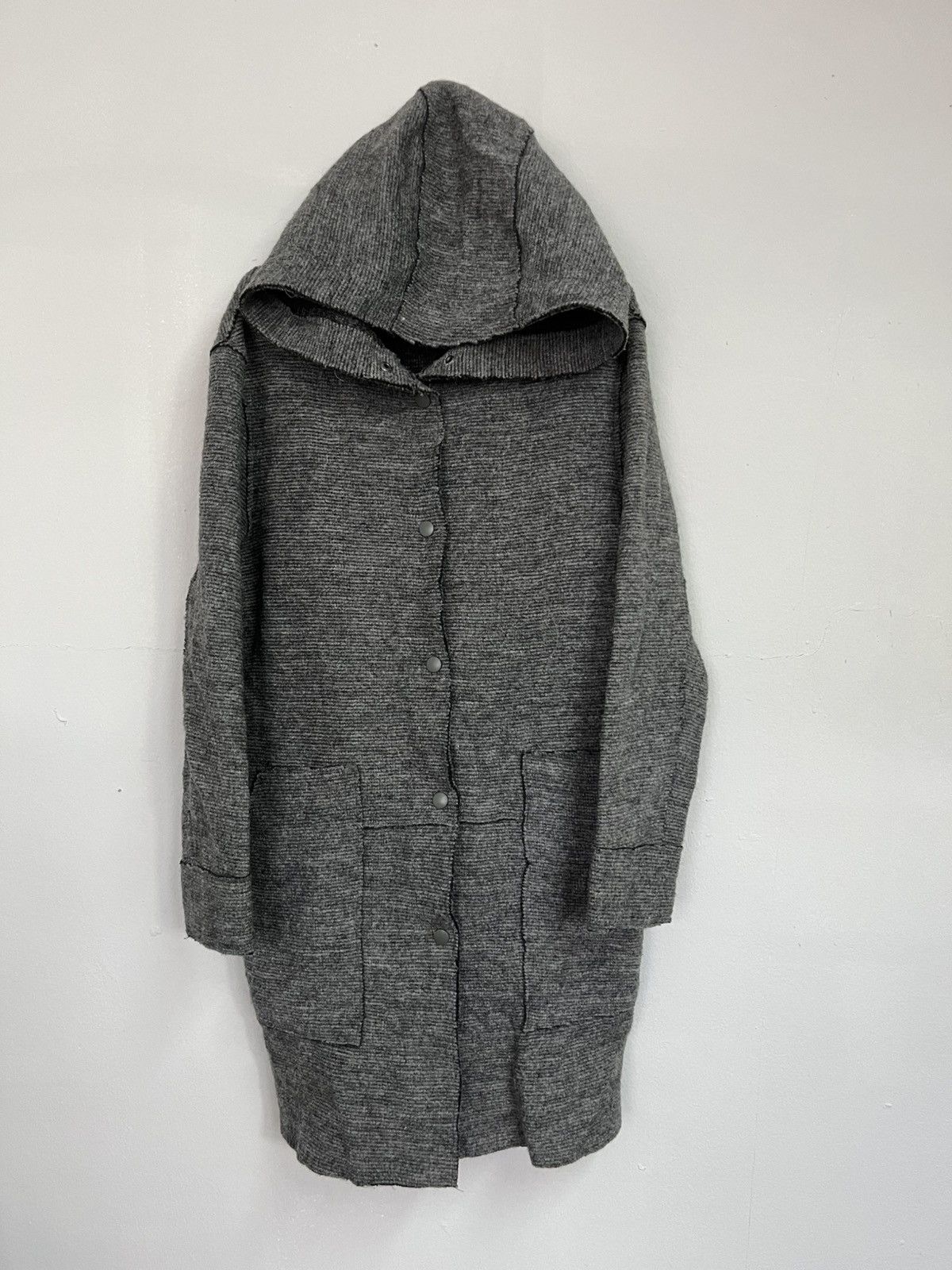 Zara 🔥Offer Me🔥 Zara Basic Wool RECONSTRUCTED Patched Pockets Size XS / US 0-2 / IT 36-38 - 1 Thumbnail