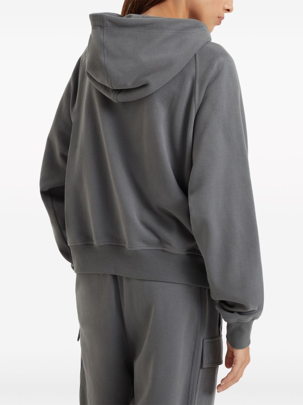 Brunello Cucinelli o1y0825 Hooded Sweatshirt in Lead Size L / US 10 / IT 46 - 4 Thumbnail
