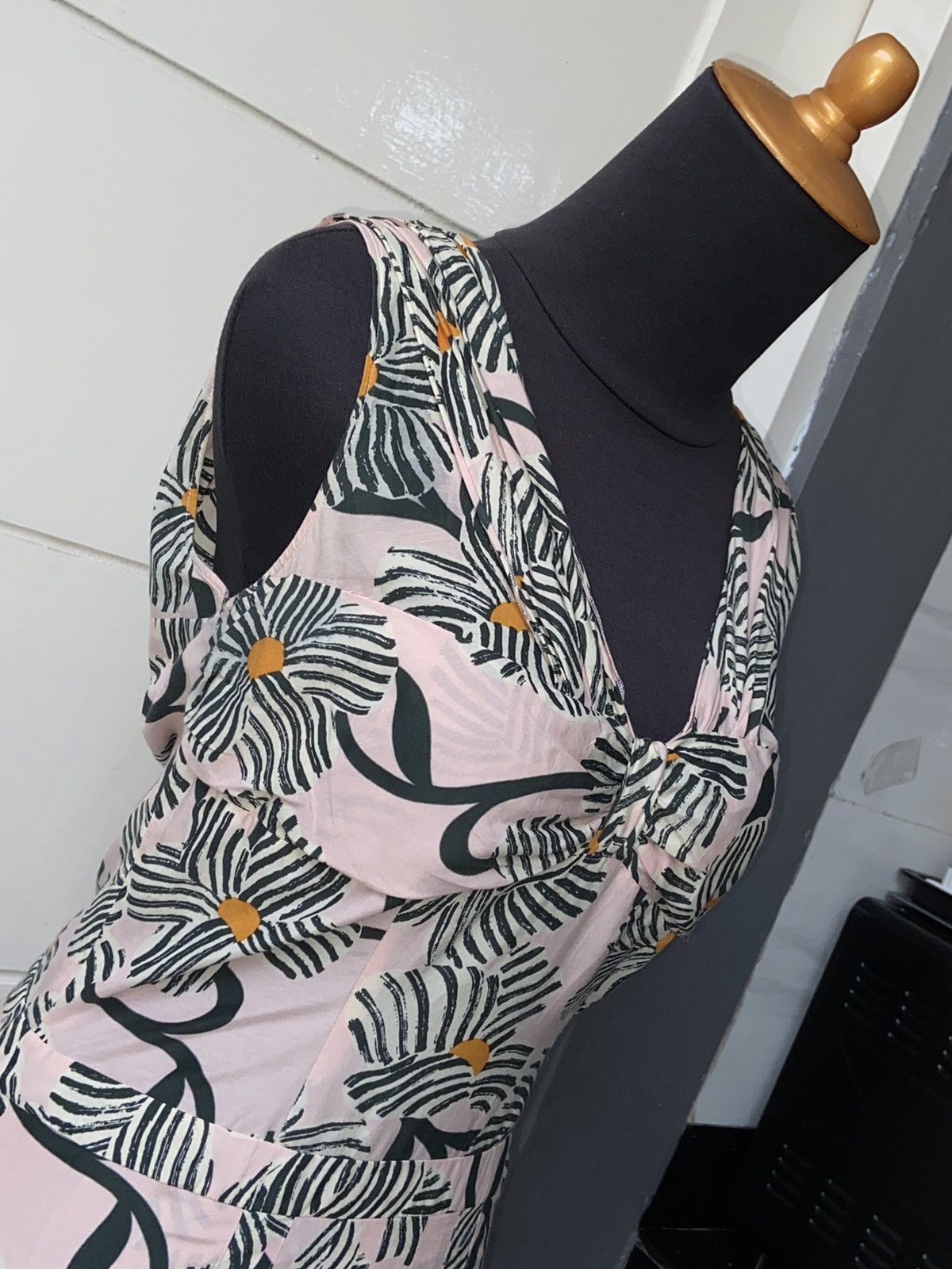 Moschino MOSCHINO Motive Midi Dress Size XS / US 0-2 / IT 36-38 - 5 Thumbnail