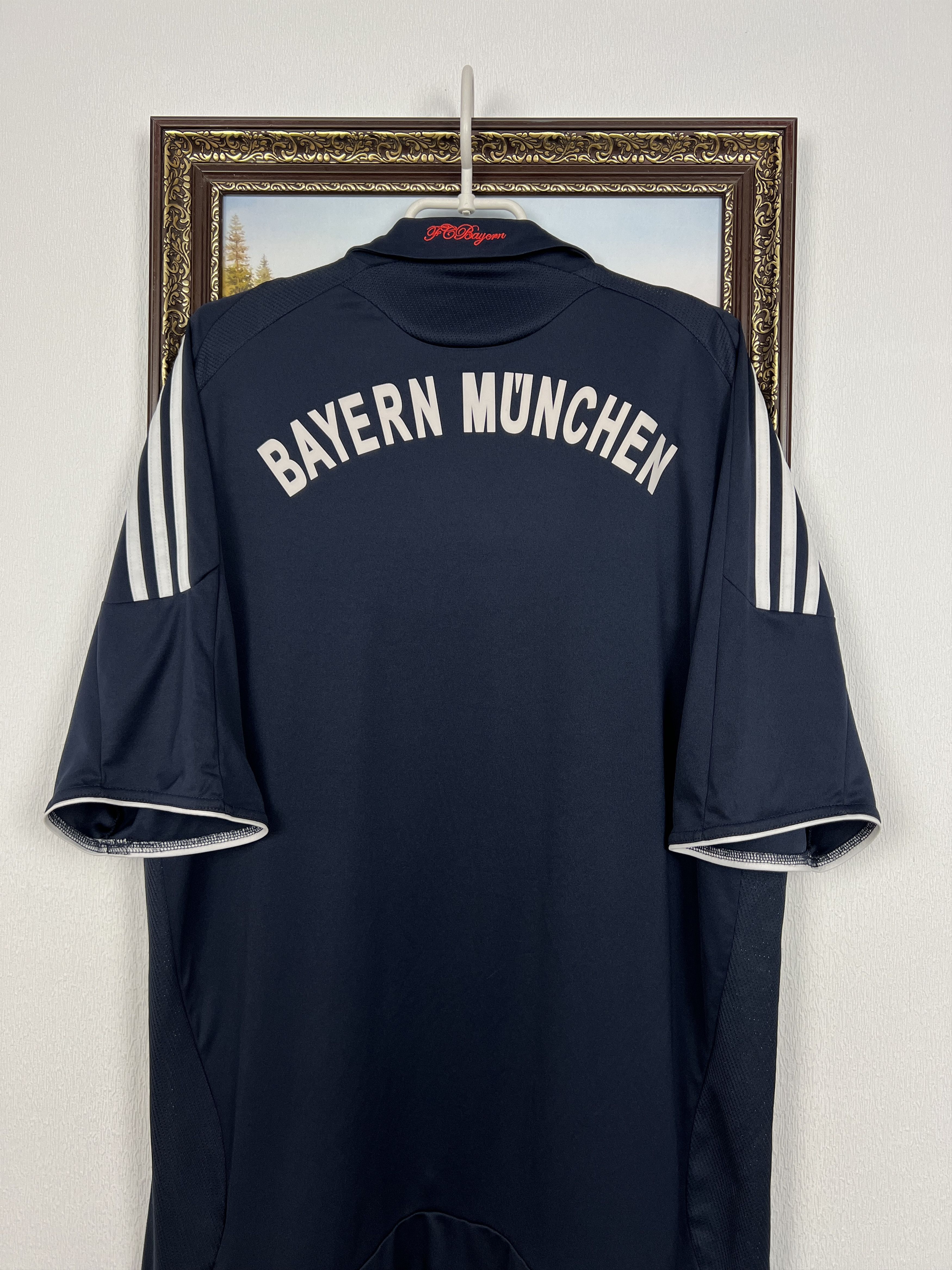 Adidas Bayern Munich football shirt 2008 Soccer Jersey Tee Hype Size US XL / EU 56 / 4 - 13 Thumbnail