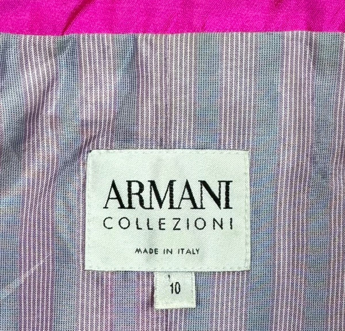 Armani Collezioni Armani Collezioni Silk Pink Blazer size IT46 Size L / US 10 / IT 46 - 16 Thumbnail