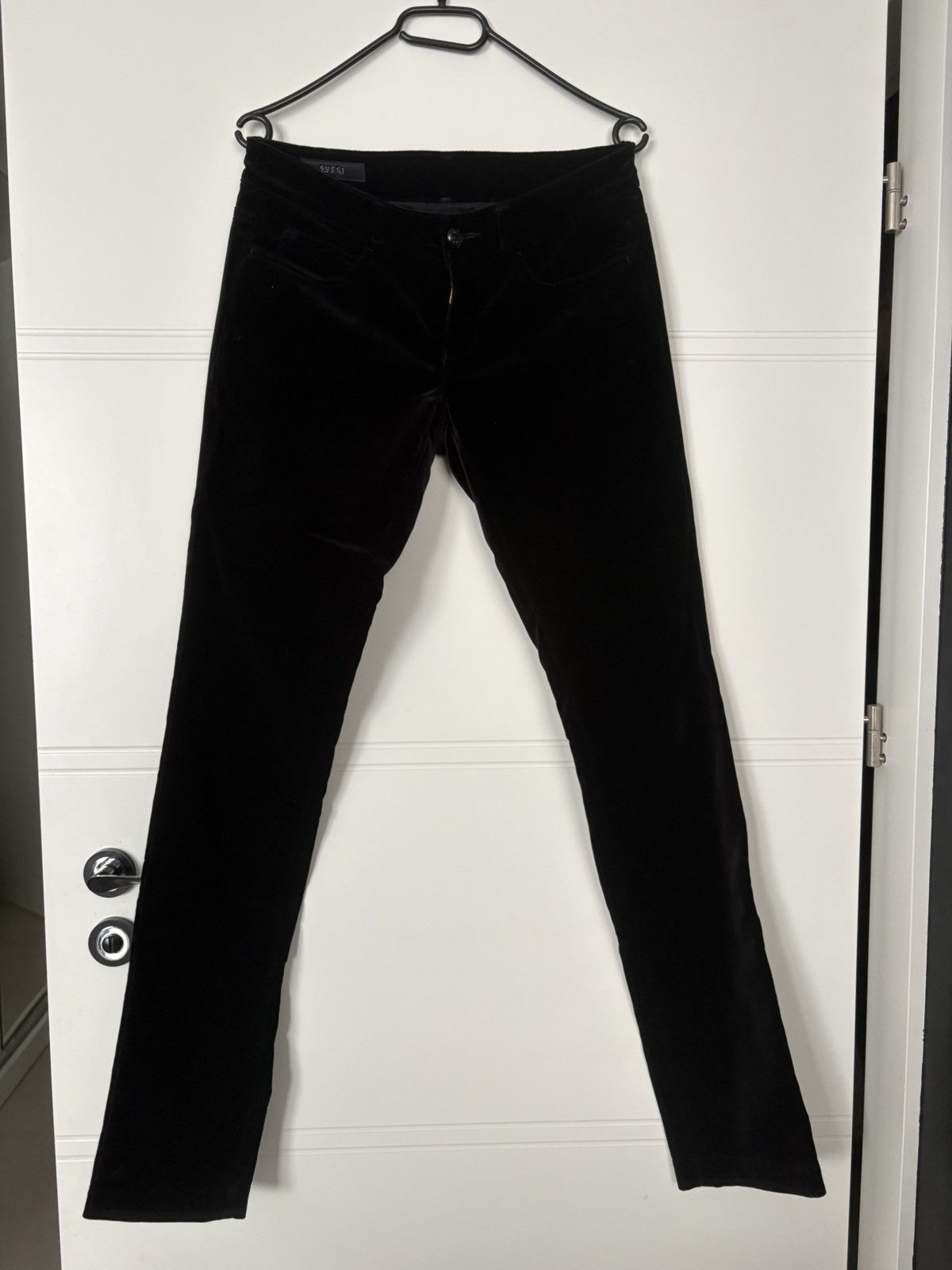 Gucci Gucci velvet trousers black L Size 40" / US 18 - 2 Thumbnail