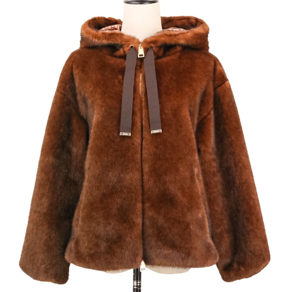 Other Other Herno Eco Fur Jacket Fur Outerwear DUTY FREE for USA Size ONE SIZE - 1 Thumbnail
