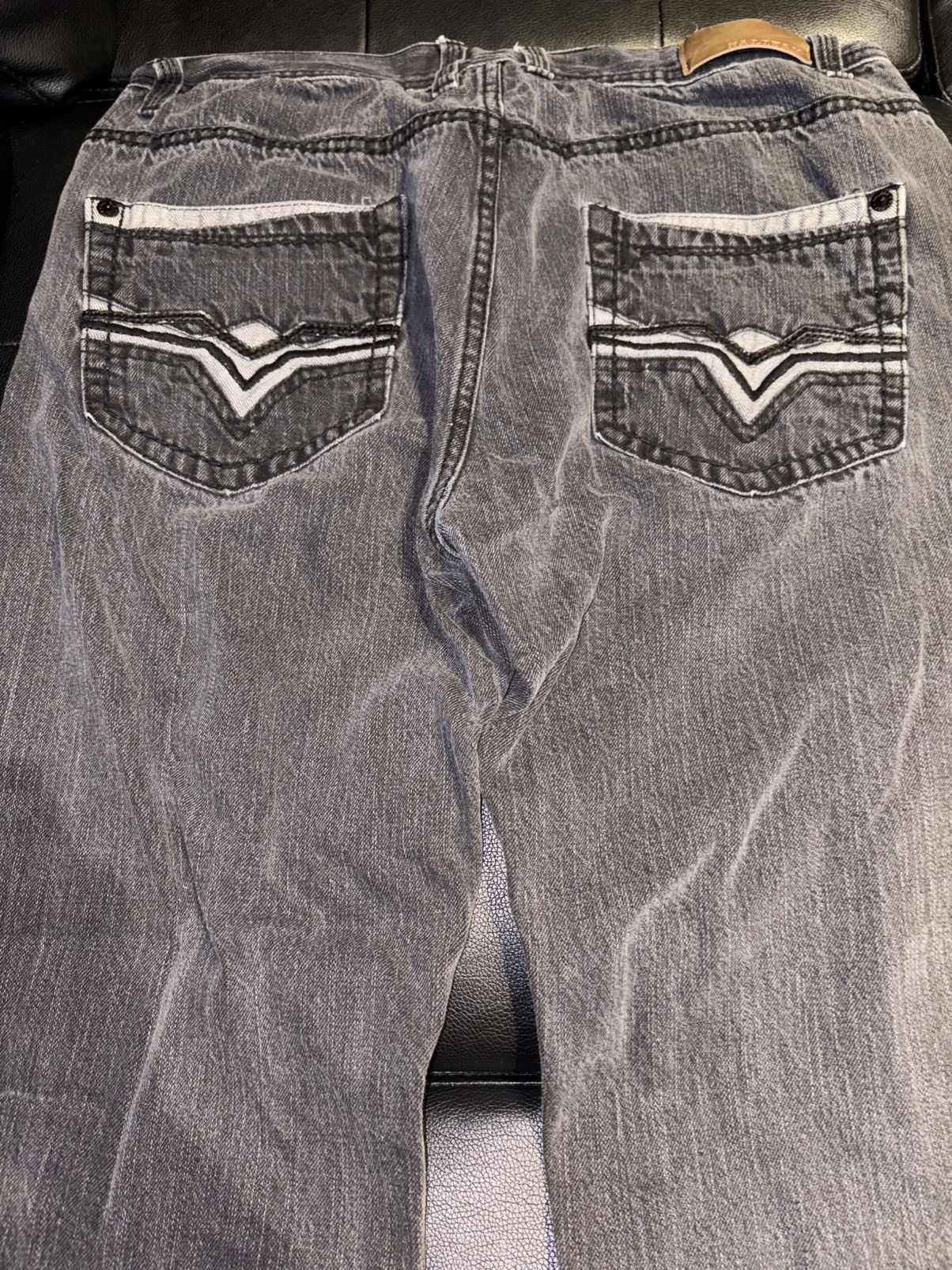 Vintage Vintage Grunge Distressed Jeans Size US 32 / EU 48 - 3 Thumbnail