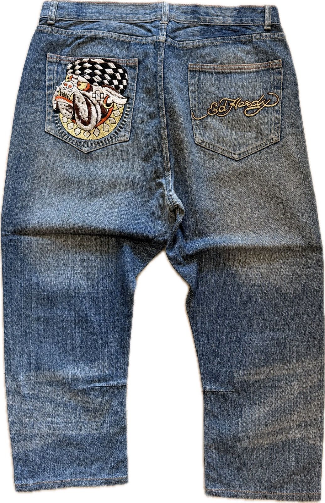 Ed Hardy Vintage Bulldog Ed Hardy Jeans Size US 40 / EU 56 - 1 Thumbnail