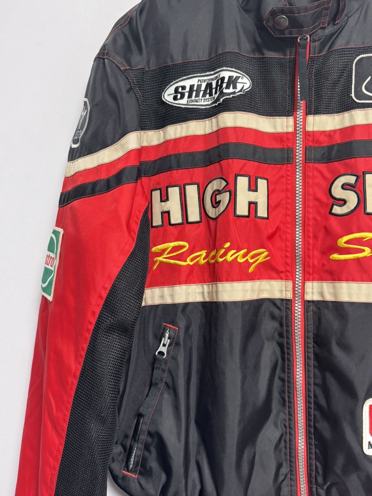 Designer Vintage Moto Racing Racing High Speed MotoGP Castrol Size US M / EU 48-50 / 2 - 6 Thumbnail