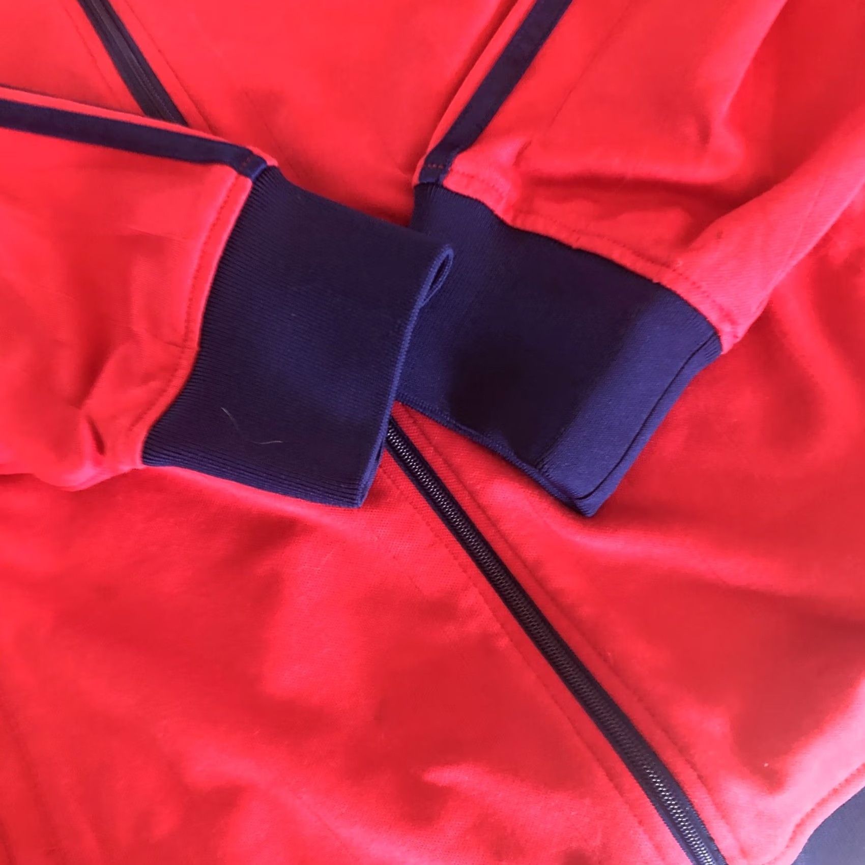 Adidas Adidas Chicago Fire Tracker Jacket XL Red Windbreaker Mens Size US XL / EU 56 / 4 - 4 Thumbnail
