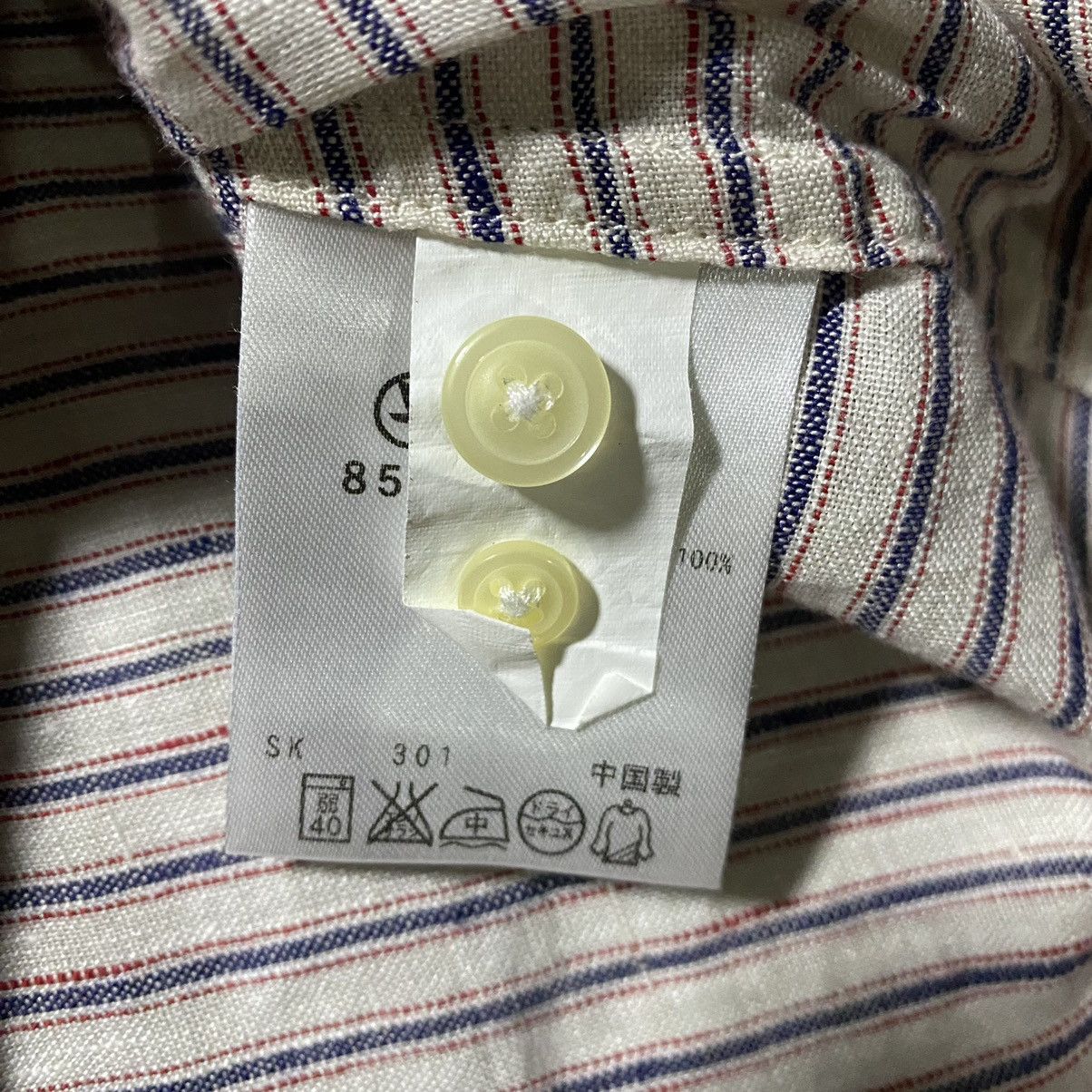 Aigle Aigle Vintage Stripe Shirt Size US L / EU 52-54 / 3 - 6 Thumbnail