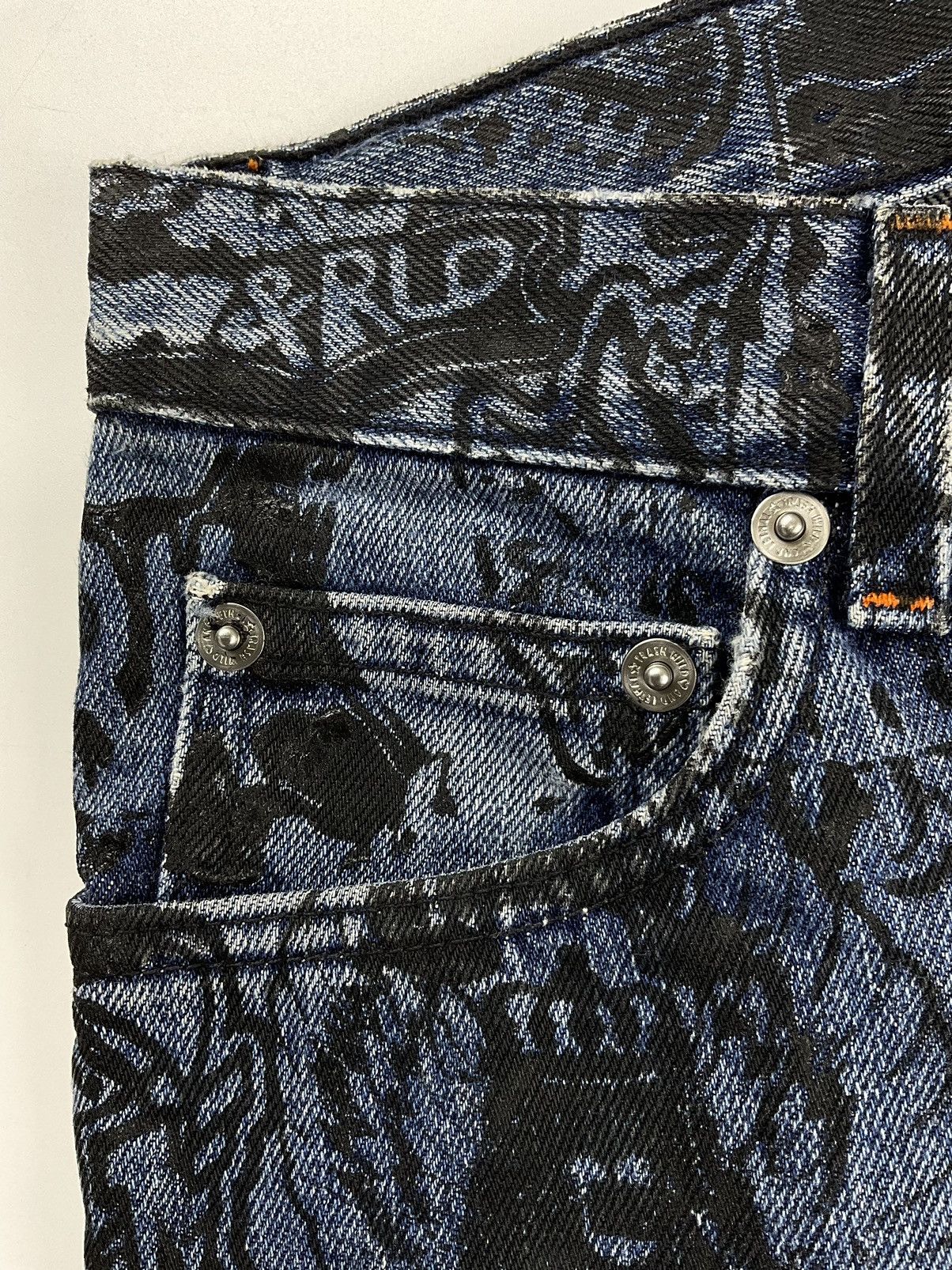Walter Van Beirendonck Vintage Walter Van Beirendonck All Over Print Jeans Size US 28 / EU 44 - 11 Thumbnail