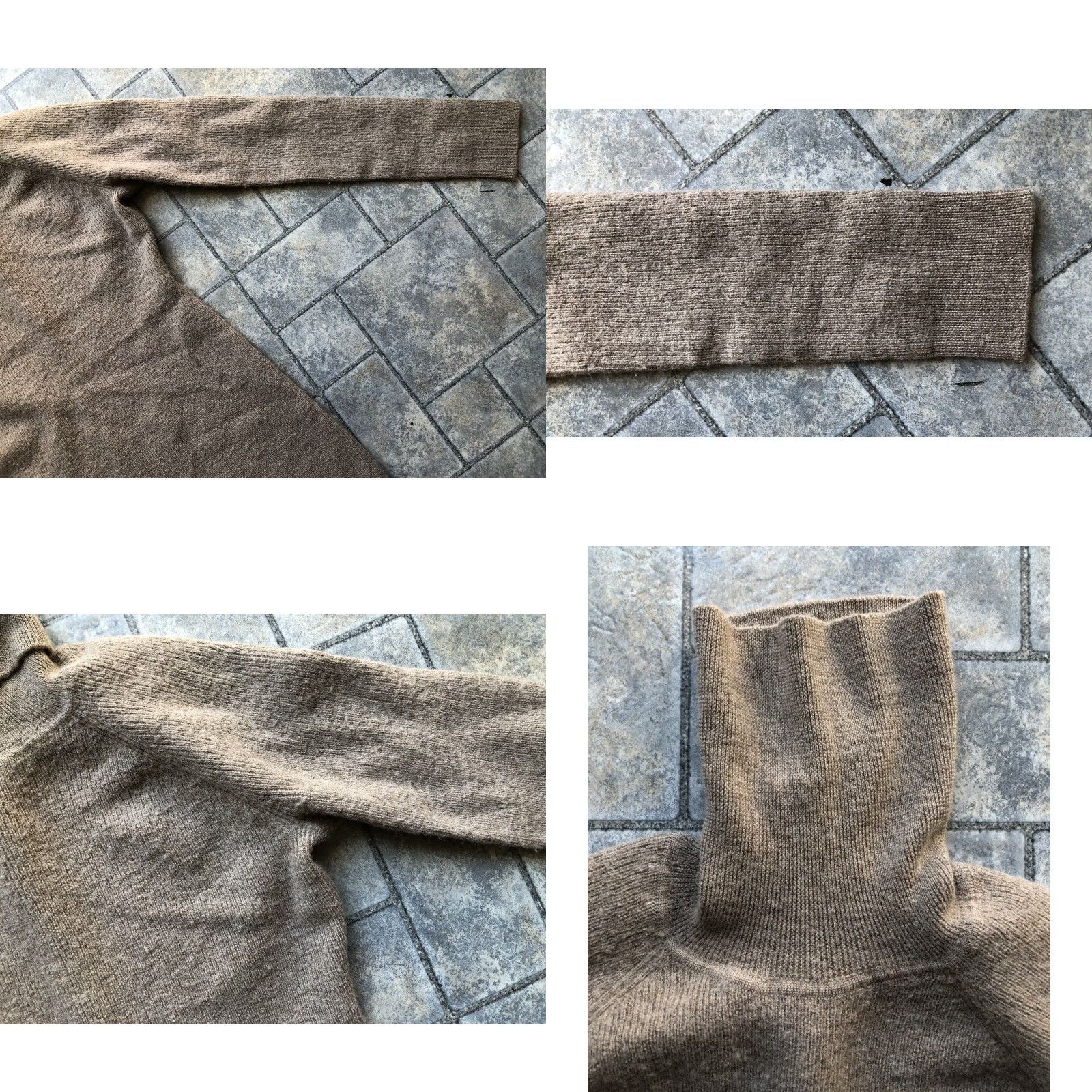 Vintage Garnet Hill 100% Merino Wool Women’s Turtleneck Sweater Pullover XS Brown Shirt Womens Classic Designer Hipster Nerd Preppy 90s? Size XS / US 0-2 / IT 36-38 - 9 Thumbnail