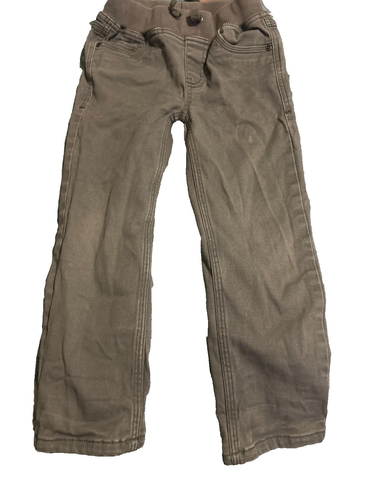 Designer Hanna Andersson Pants size 110(5T) Gray Pull Strings Pockets Size US 26 / EU 42 - 2 Thumbnail
